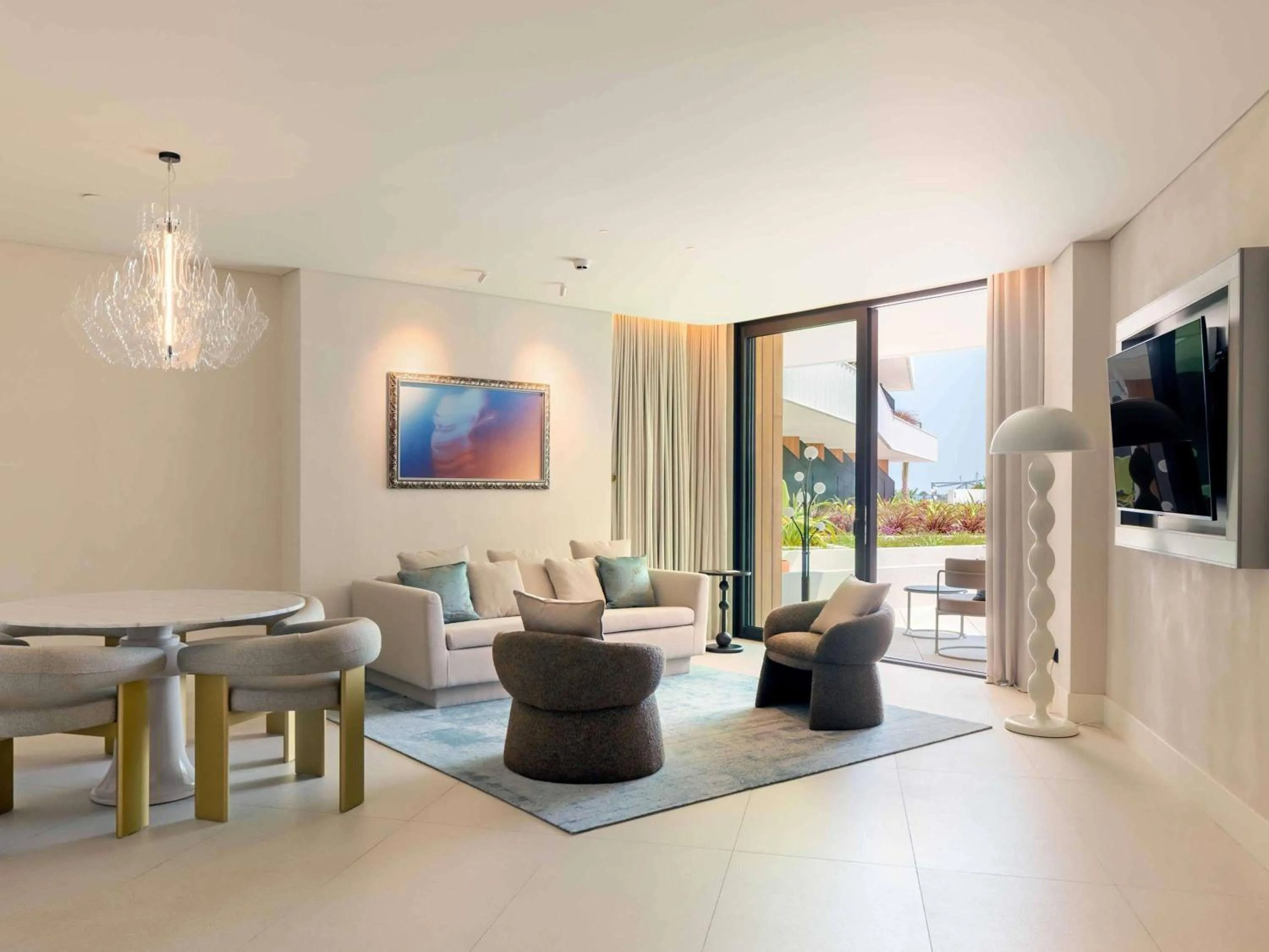 Bedroom in SLS Barcelona