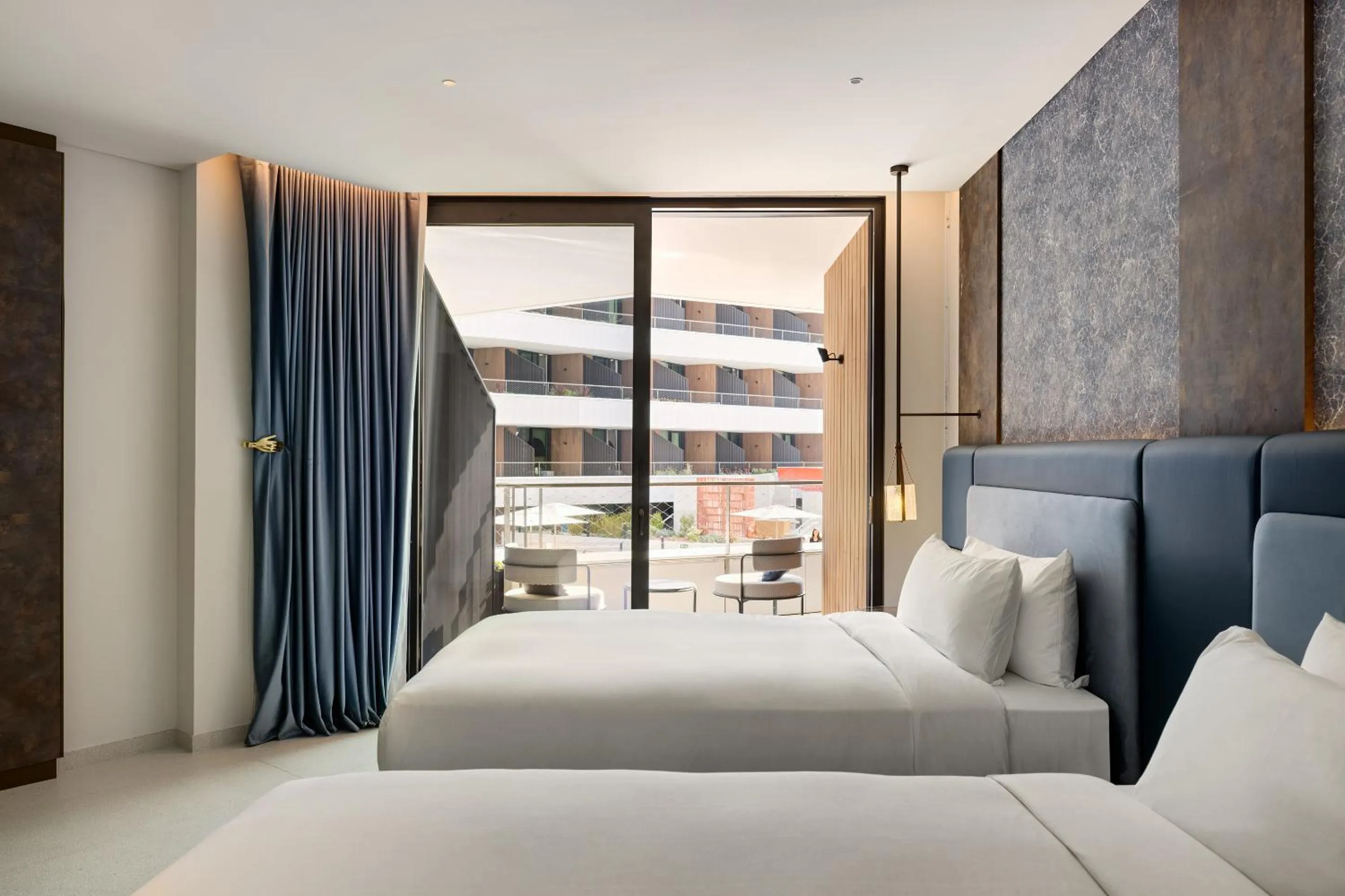 Bed in SLS Barcelona