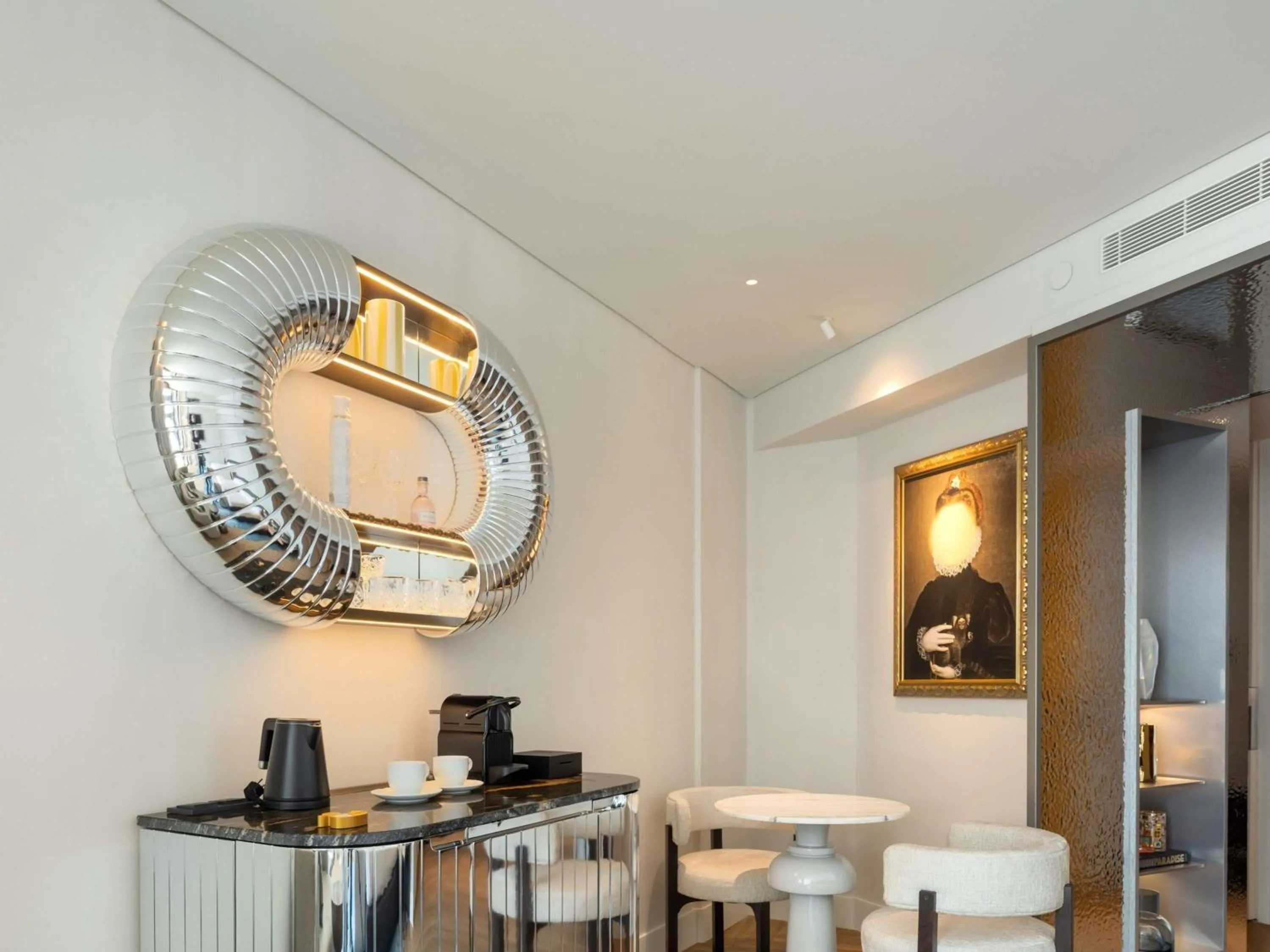 Bedroom in SLS Barcelona