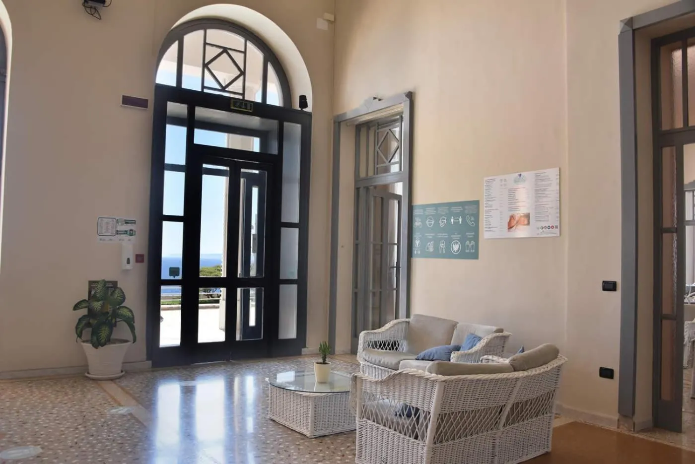 Lobby or reception in Albergo Palazzo
