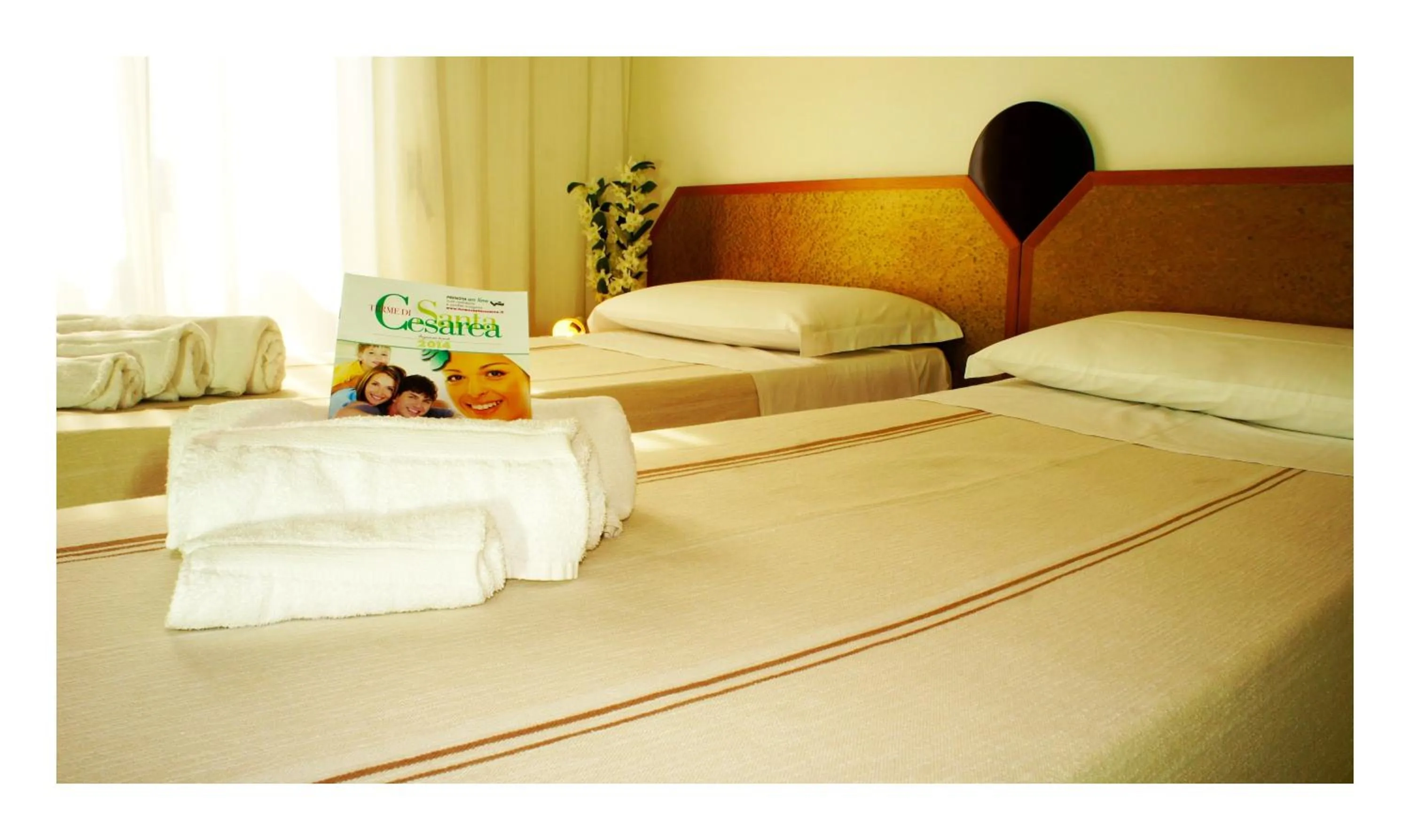 Bed in Albergo Palazzo