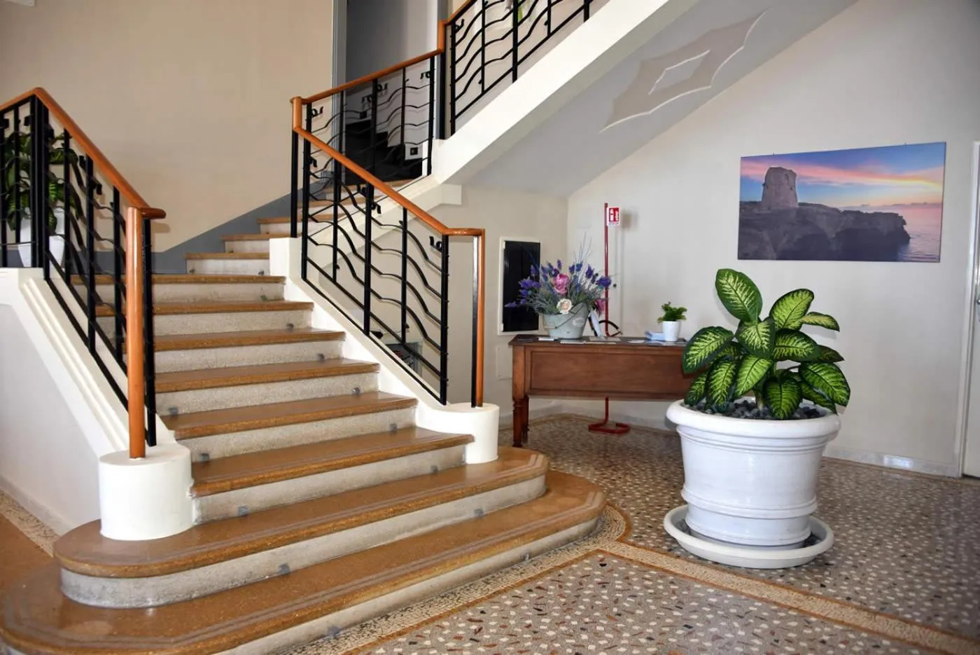 Lobby or reception in Albergo Palazzo