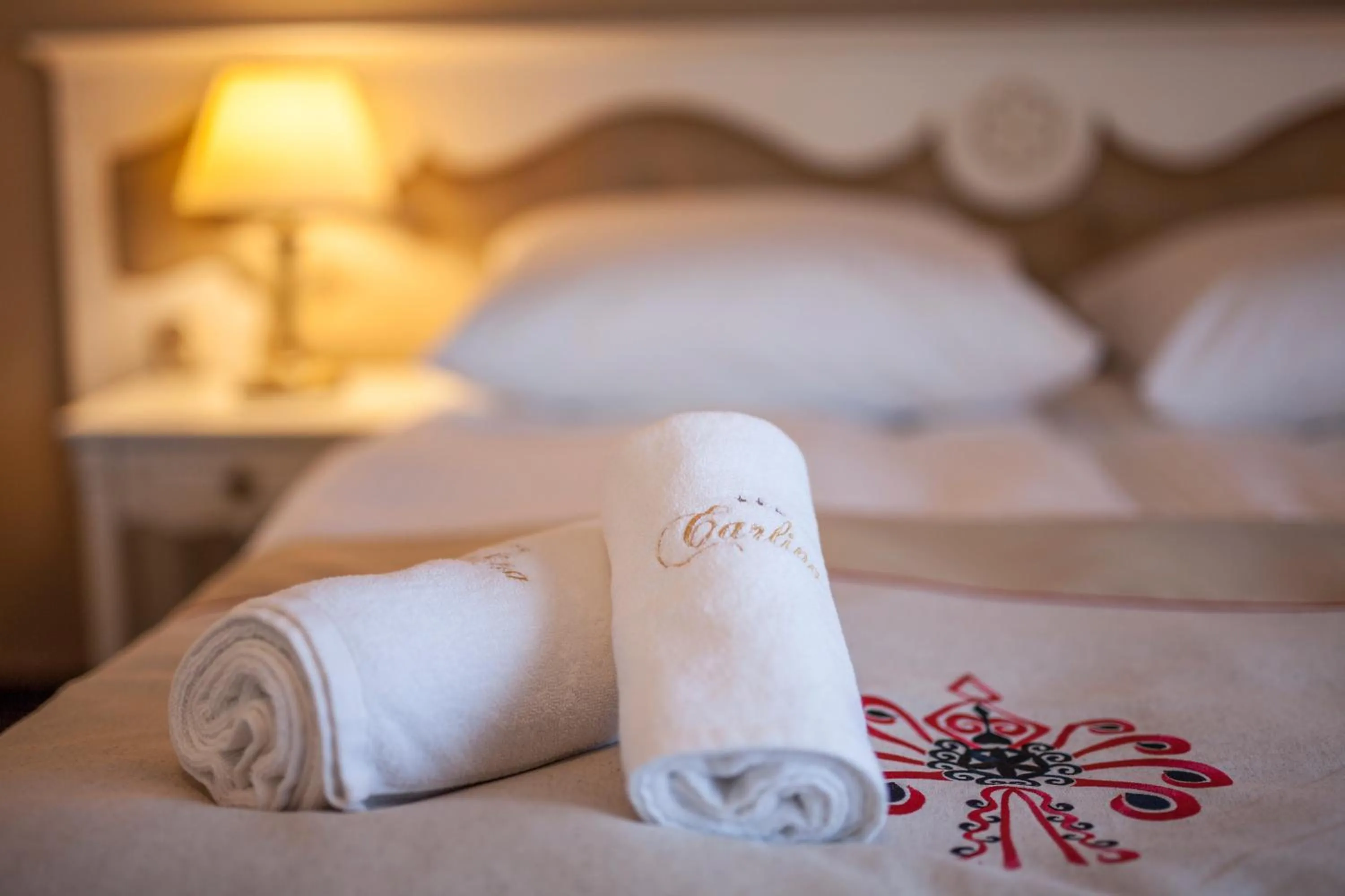 Bed in Carlina Hotel & SPA