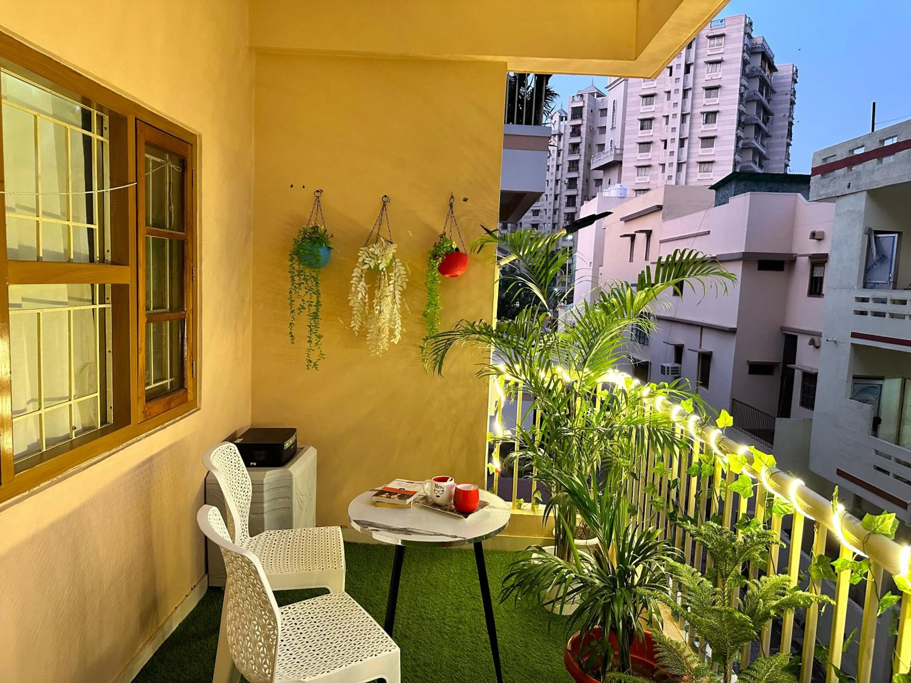 Balcony/Terrace in ZoomStay - 3BHK Apartments
