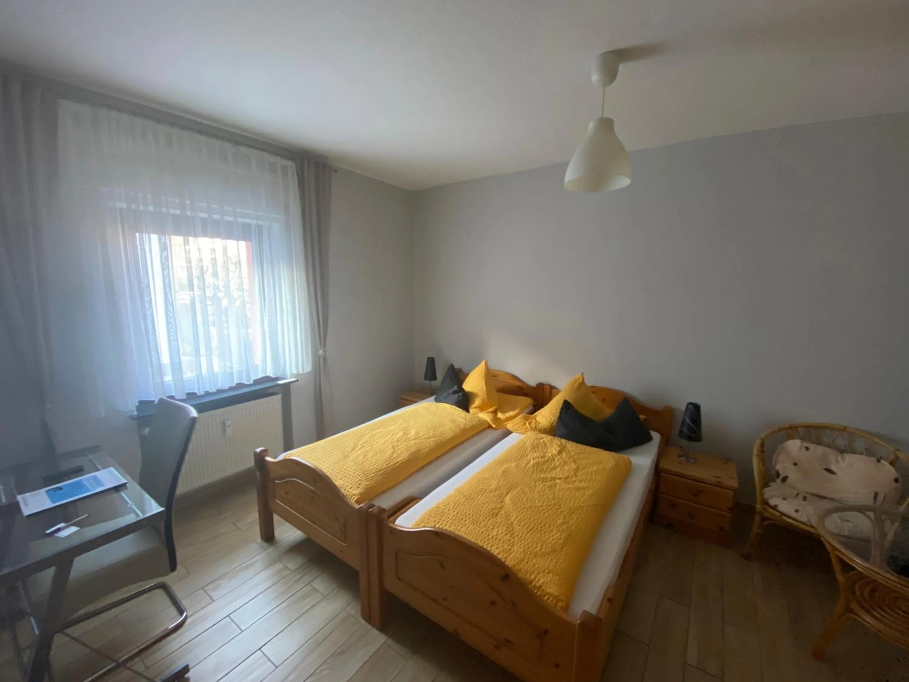 Bed in Hotel Gute Nacht
