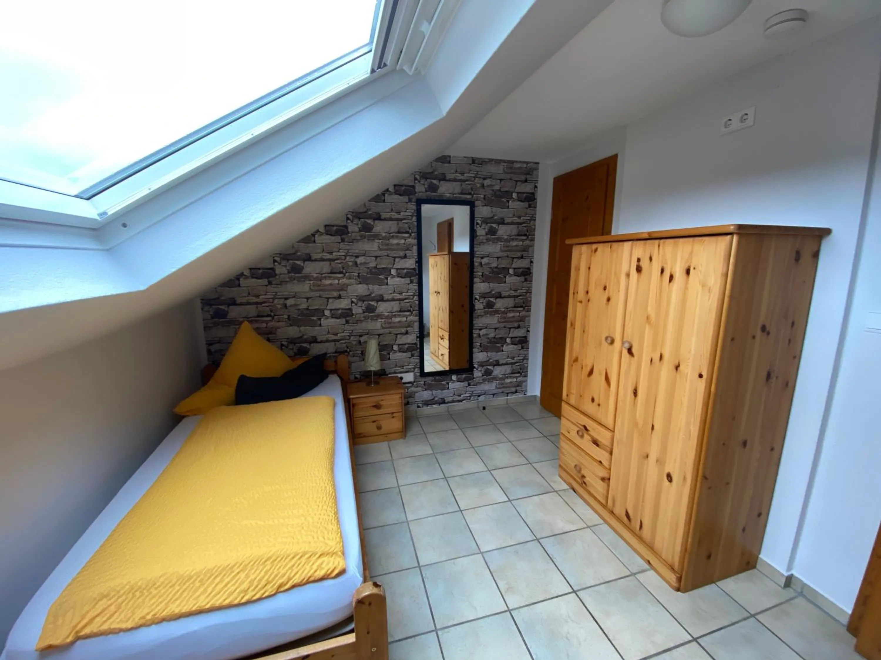 Bed in Hotel Gute Nacht