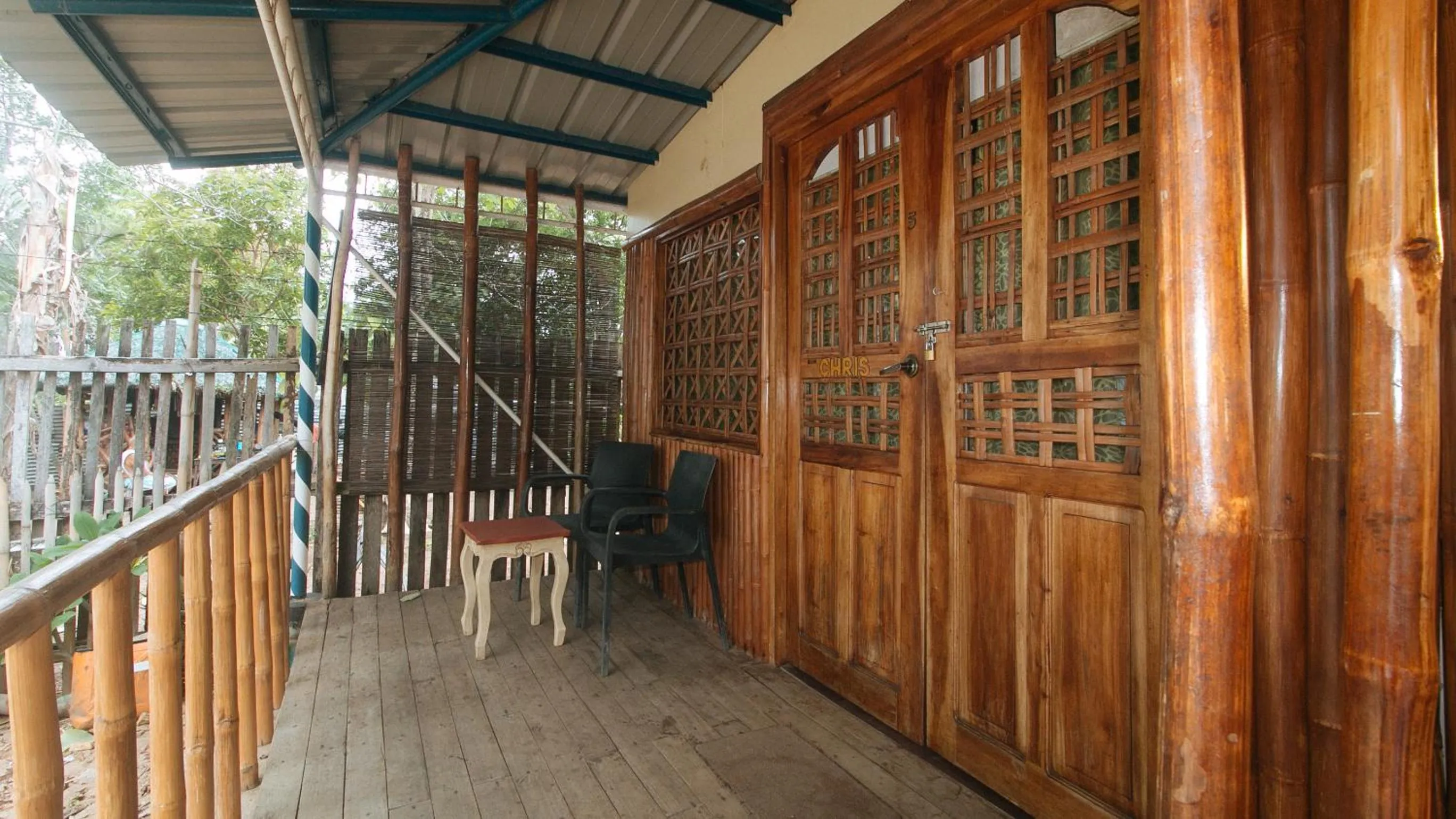 Balcony/Terrace in The Clara Beach and Guest House