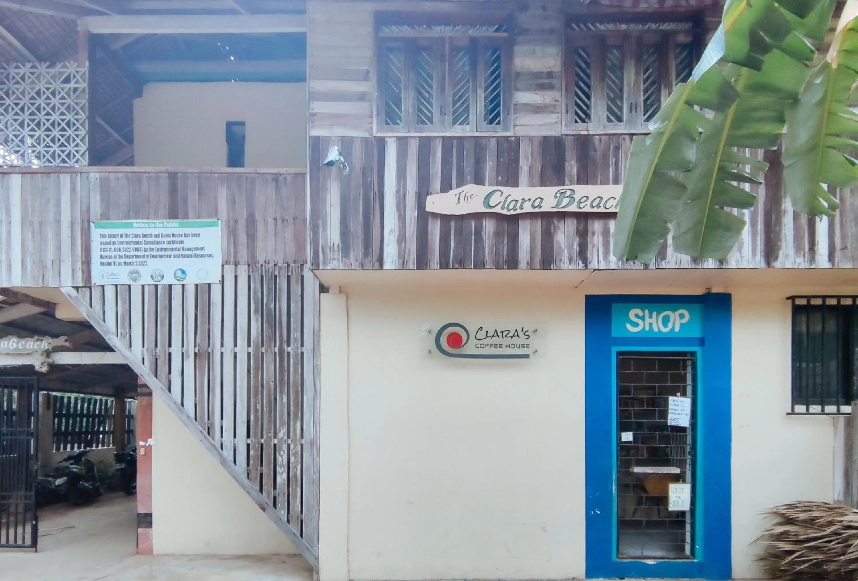 Property building in The Clara Beach and Guest House