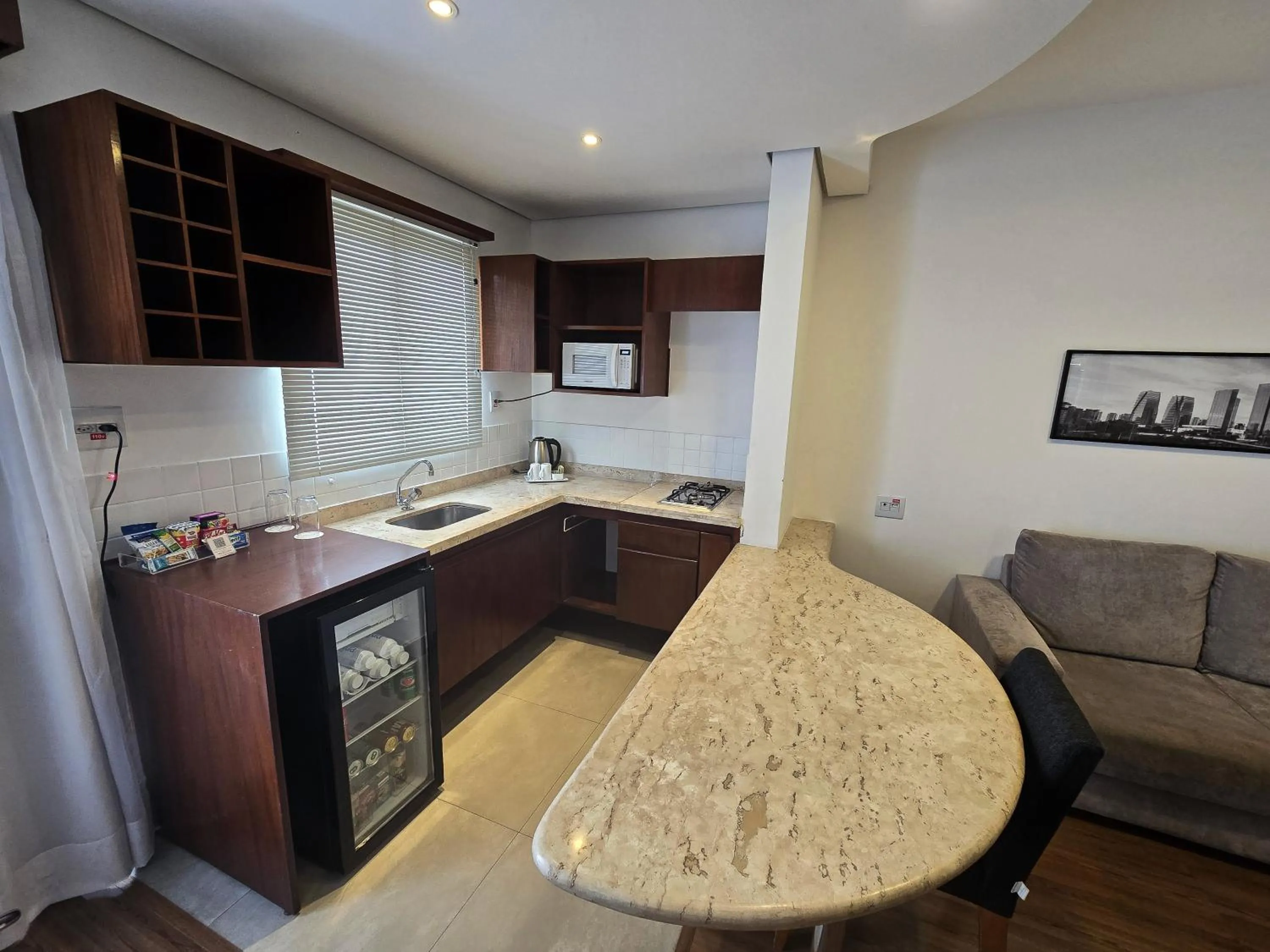 kitchen in Mercure Sao Paulo JK