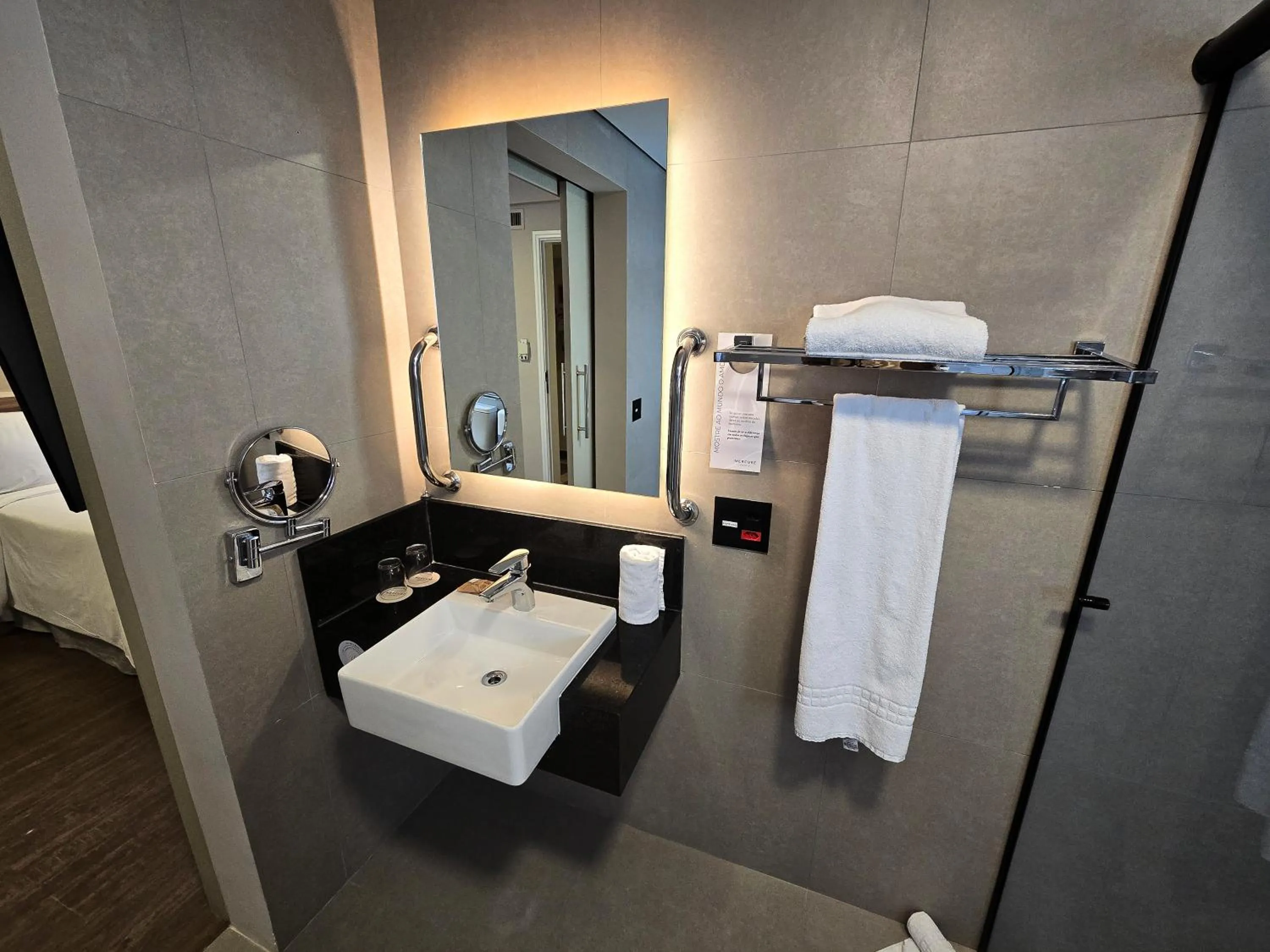 Bathroom in Mercure Sao Paulo JK