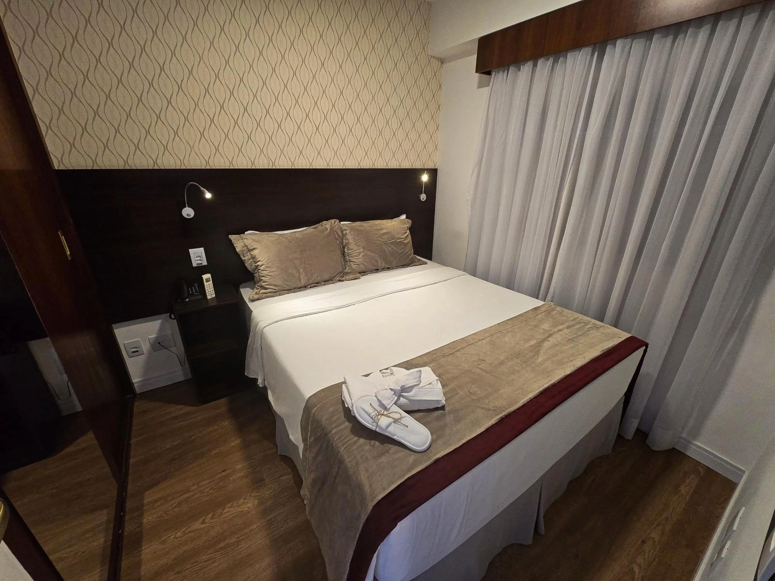 Bed in Mercure Sao Paulo JK