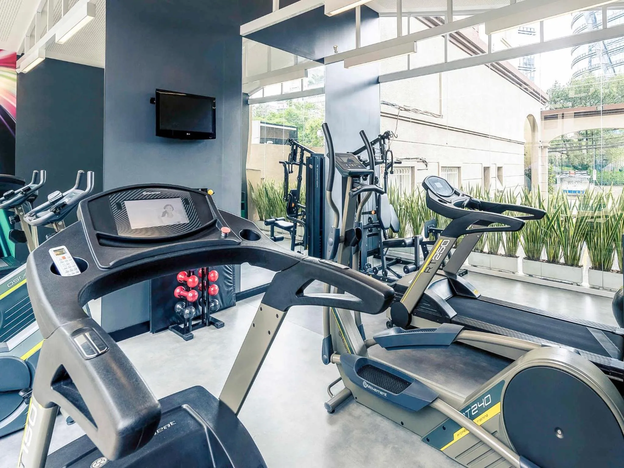 Fitness centre/facilities in Mercure Sao Paulo JK