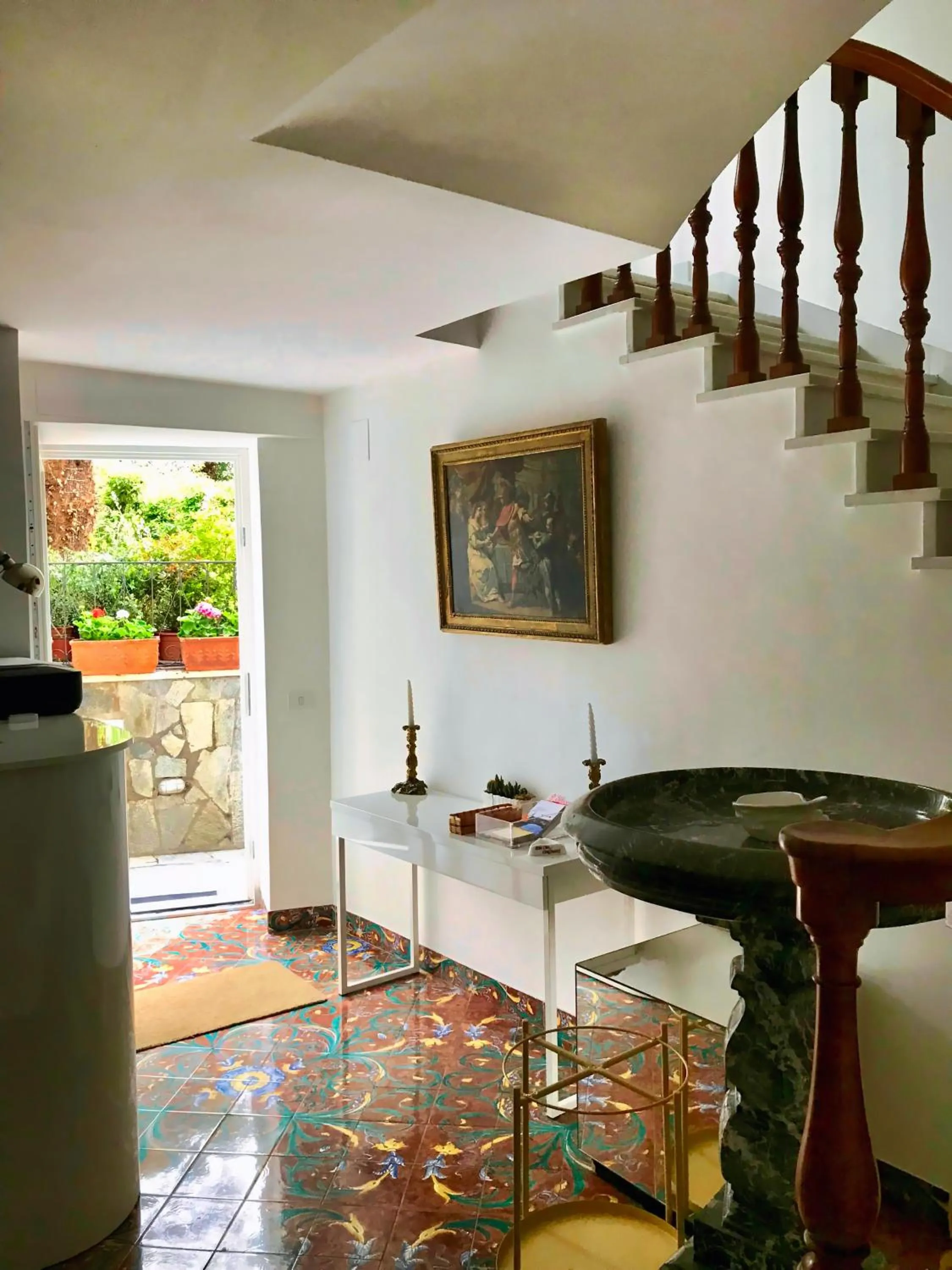 Lobby or reception in Villa Silia