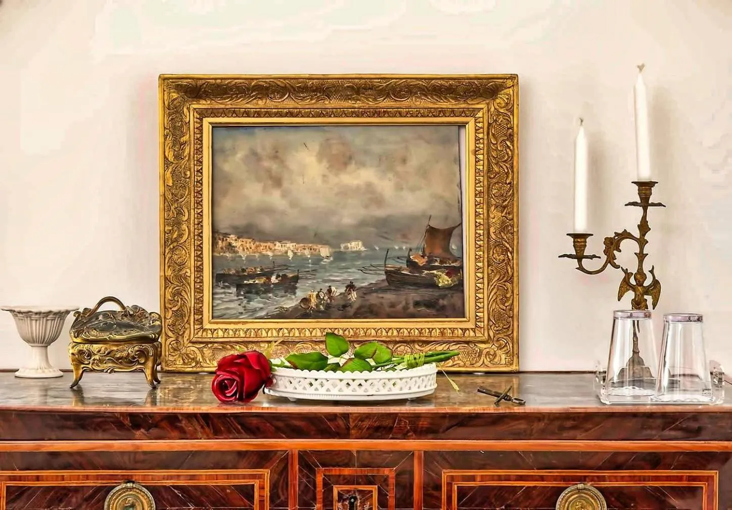 Decorative detail in Villa Silia