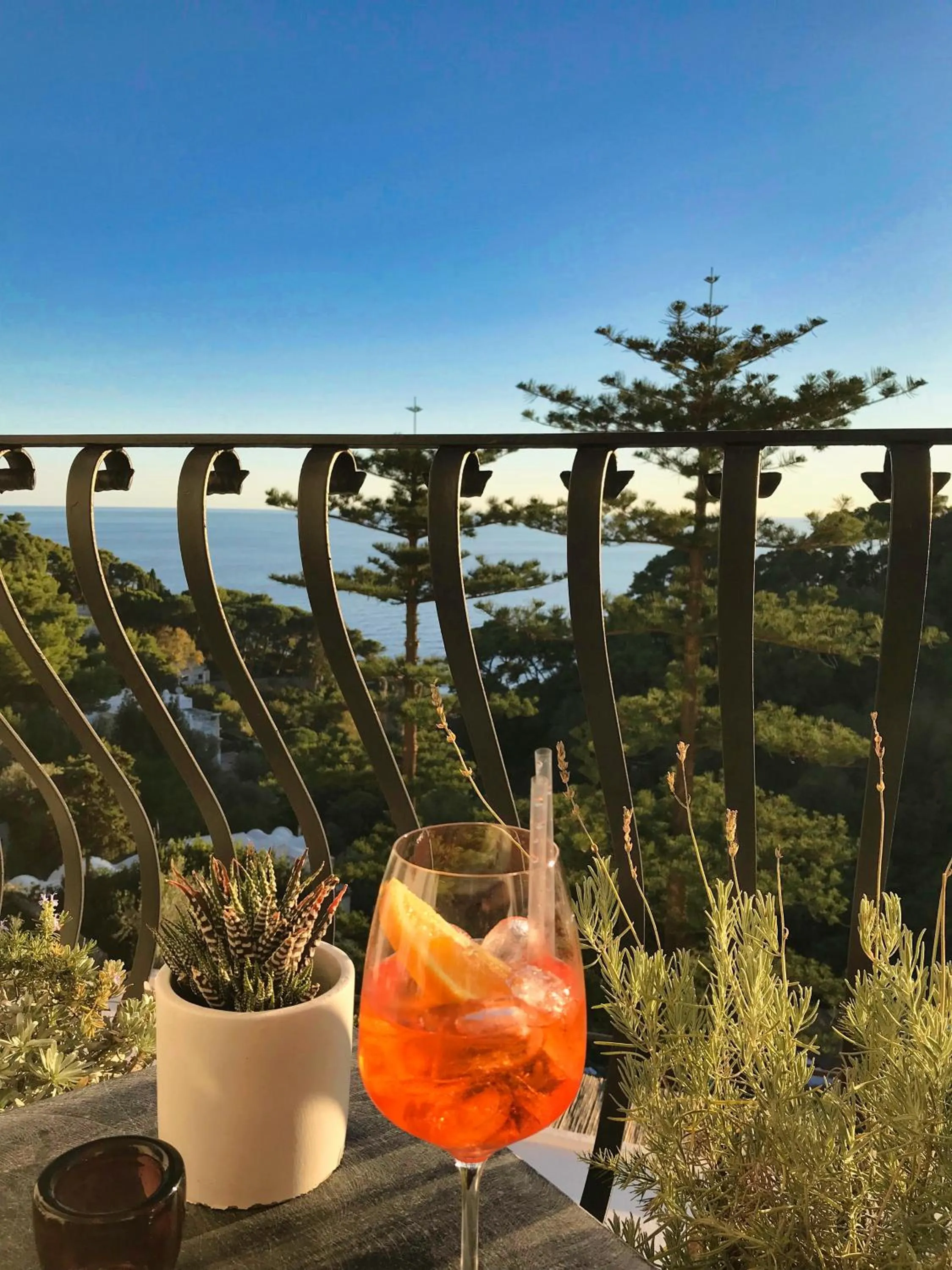 Natural landscape in Villa Silia