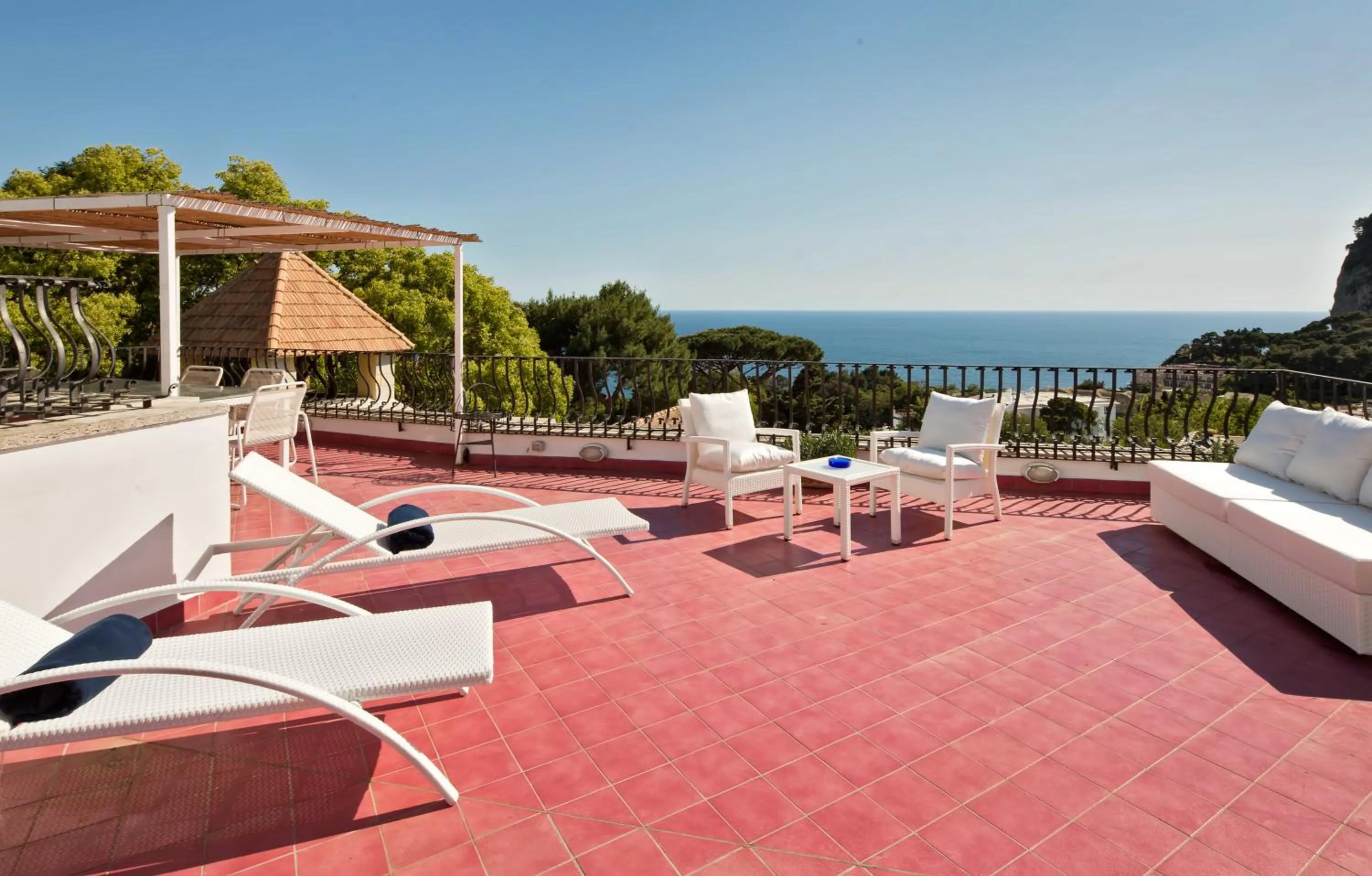 Balcony/Terrace in Villa Silia