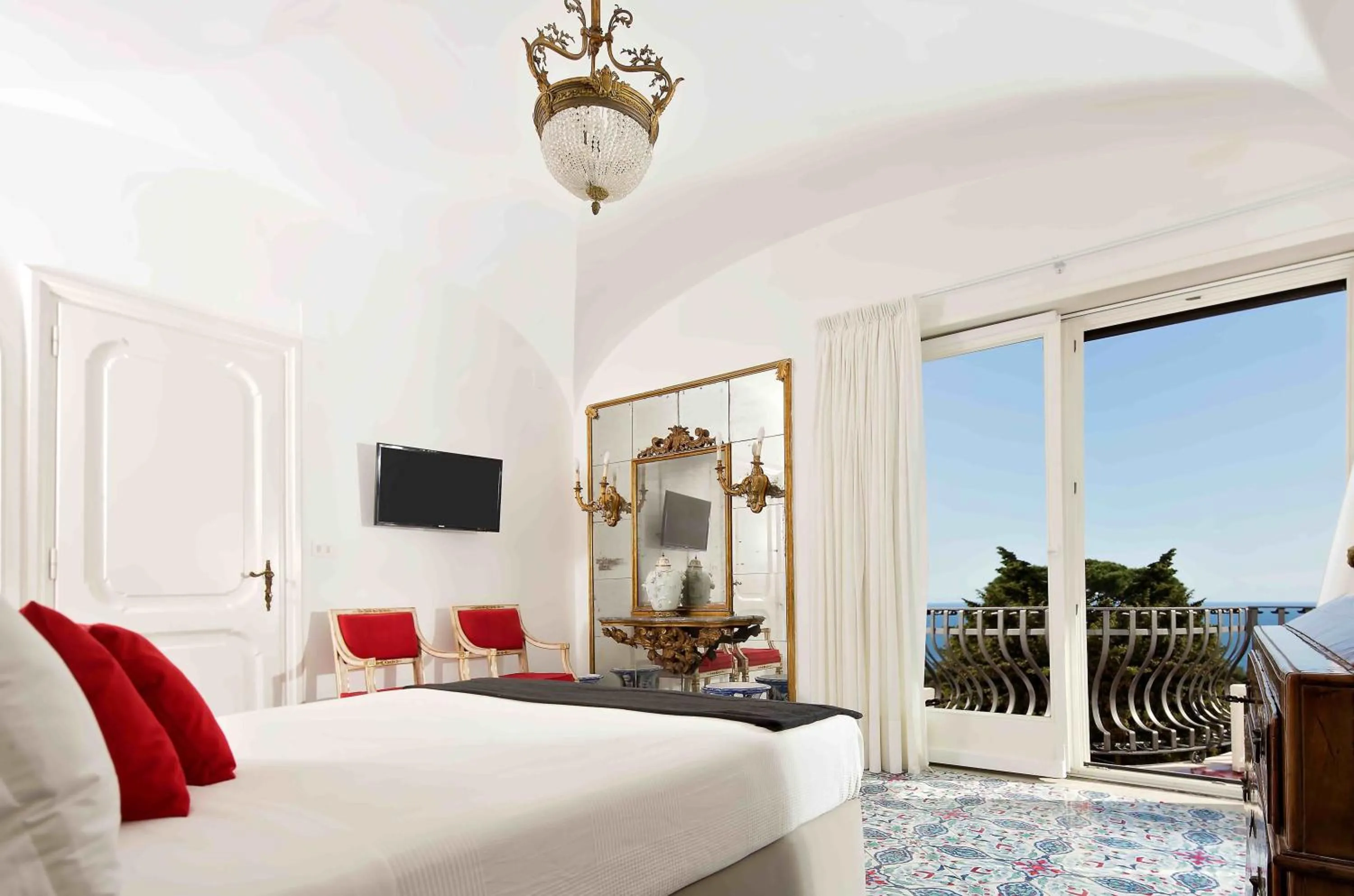 Bedroom, Bed in Villa Silia