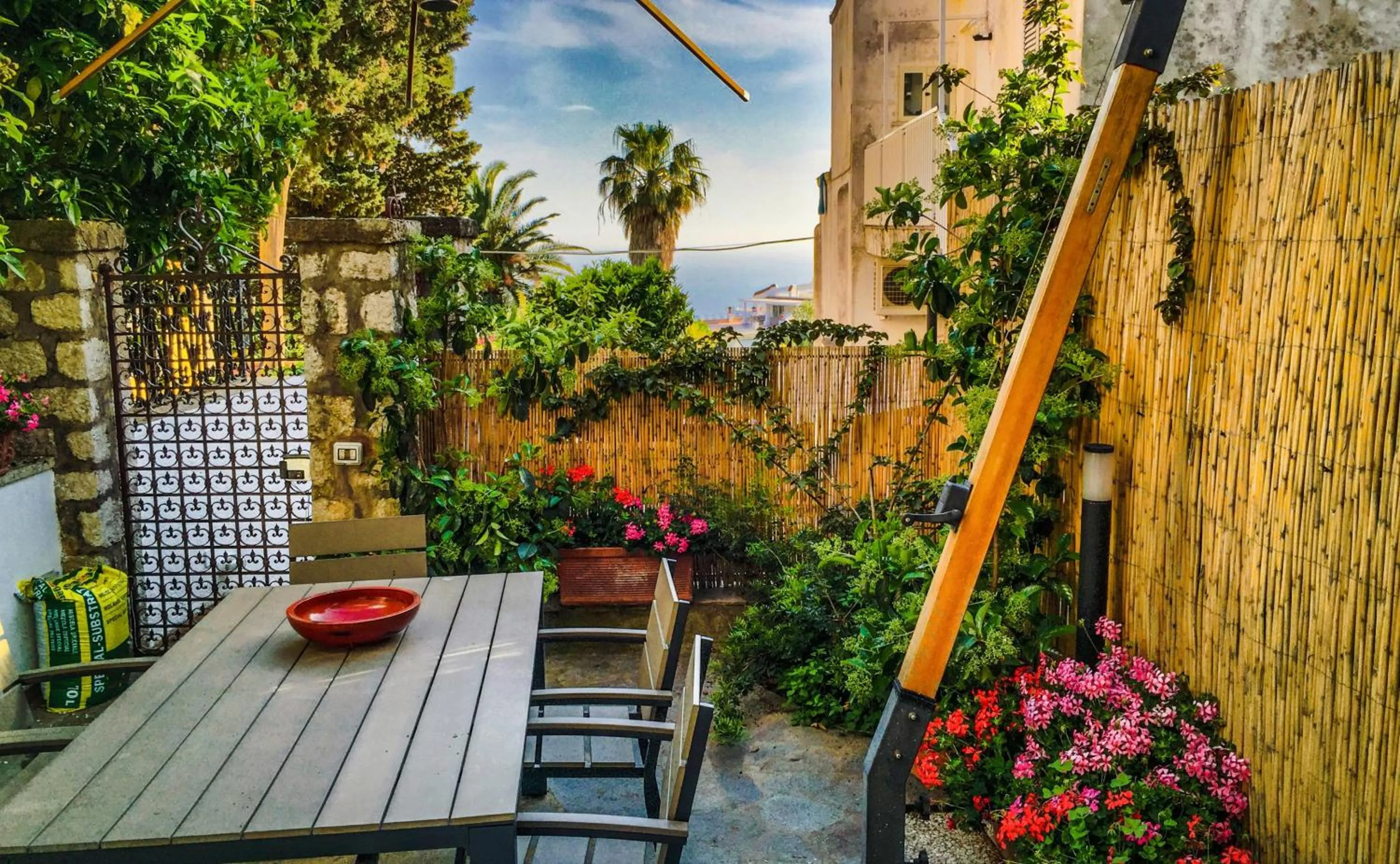 Patio in Villa Silia