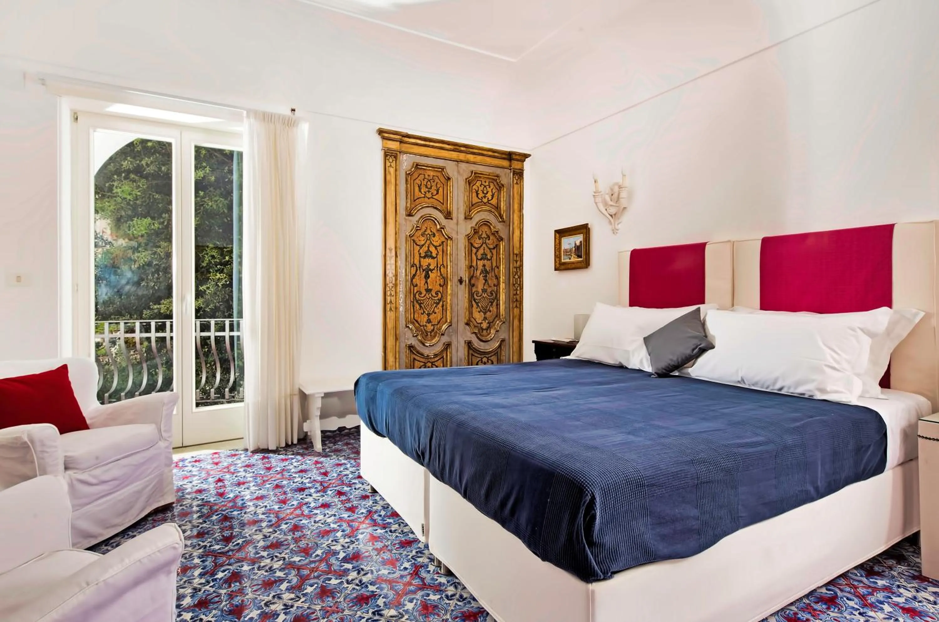 Bed in Villa Silia