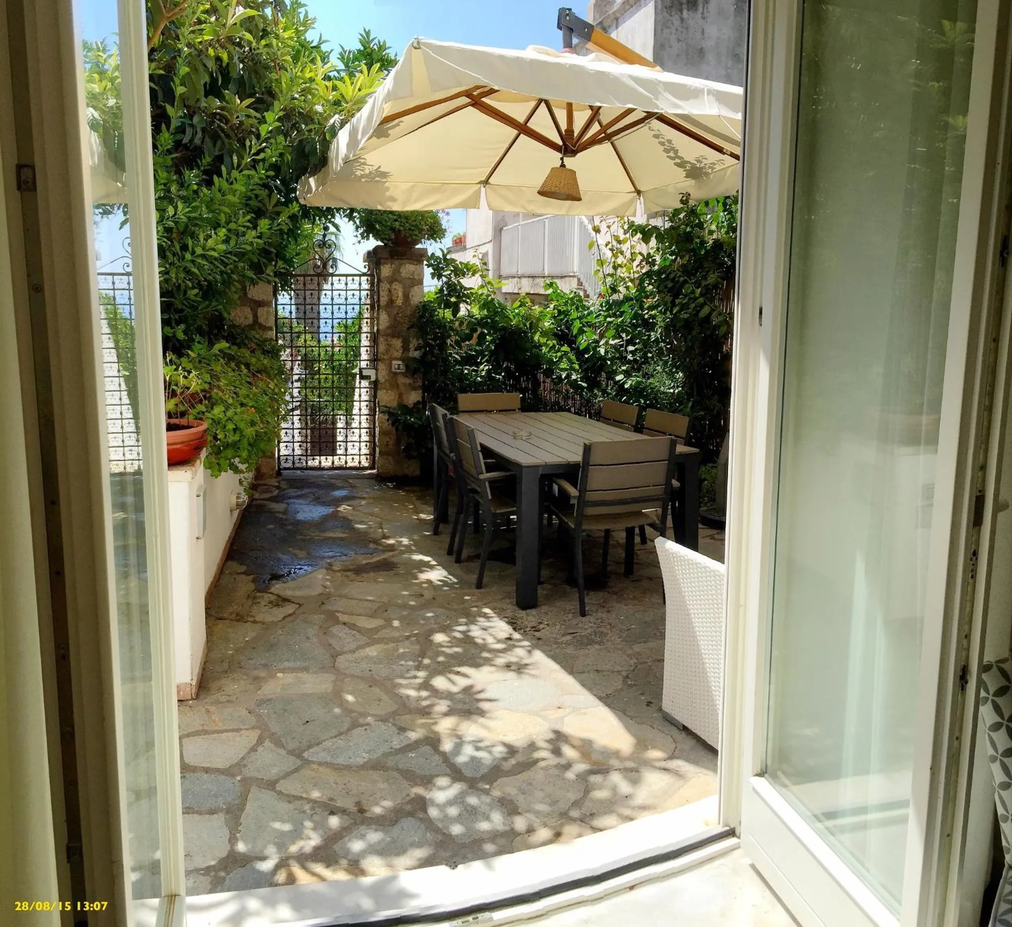 Patio in Villa Silia