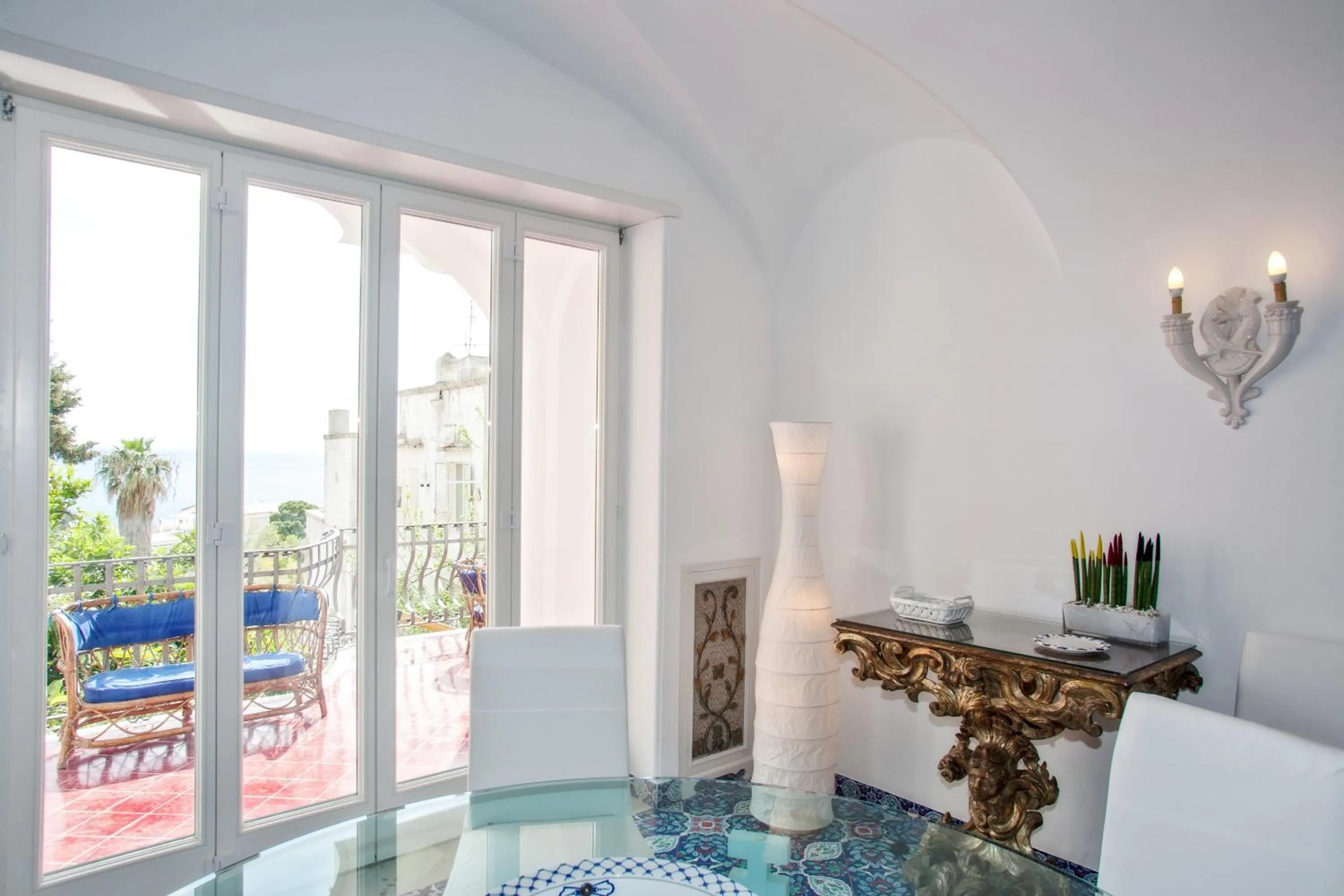 Decorative detail in Villa Silia