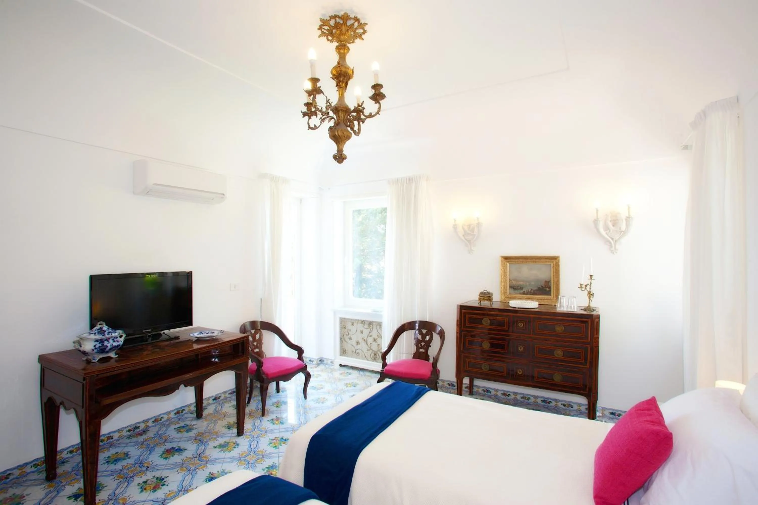 Bedroom, Bed in Villa Silia