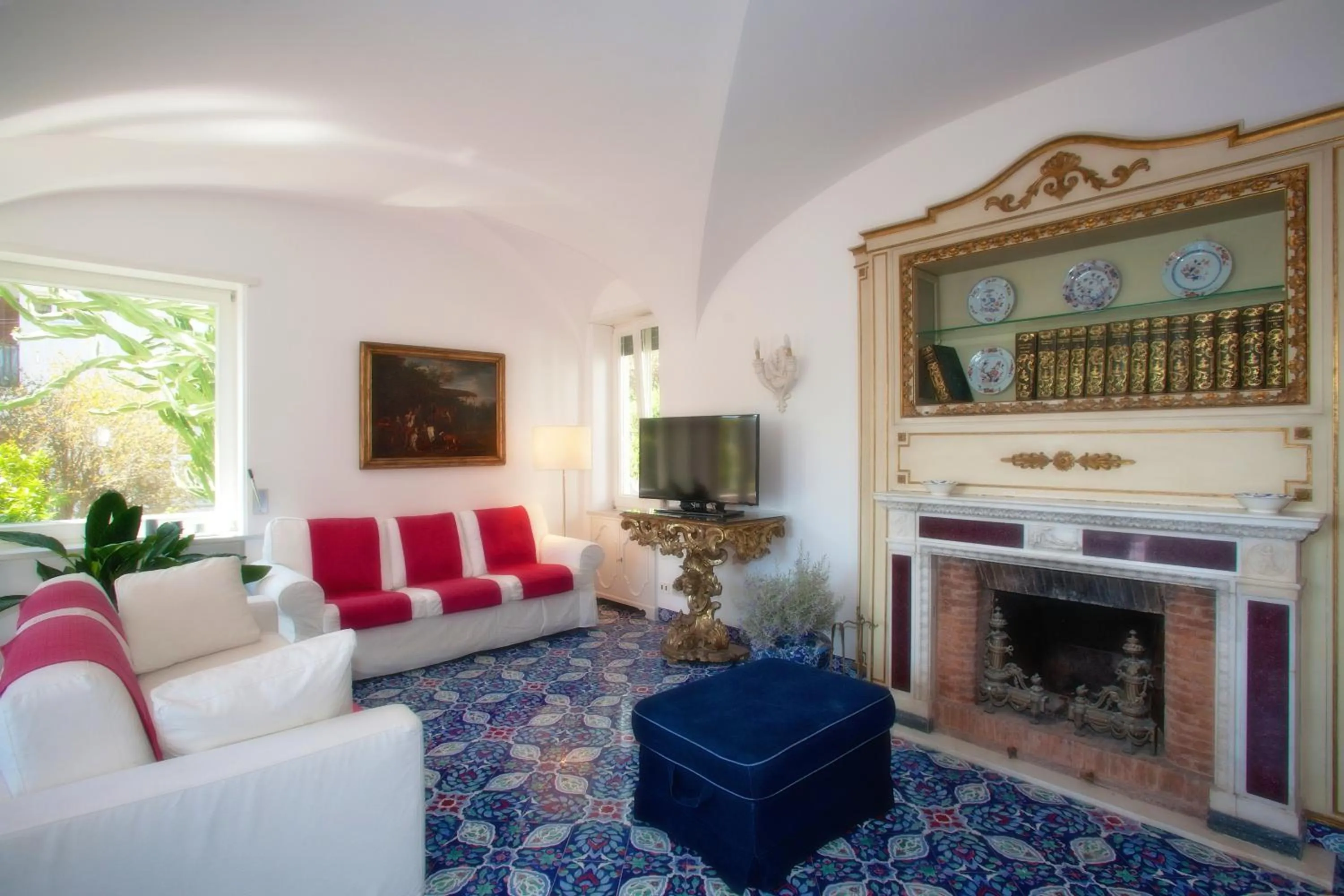 Decorative detail in Villa Silia