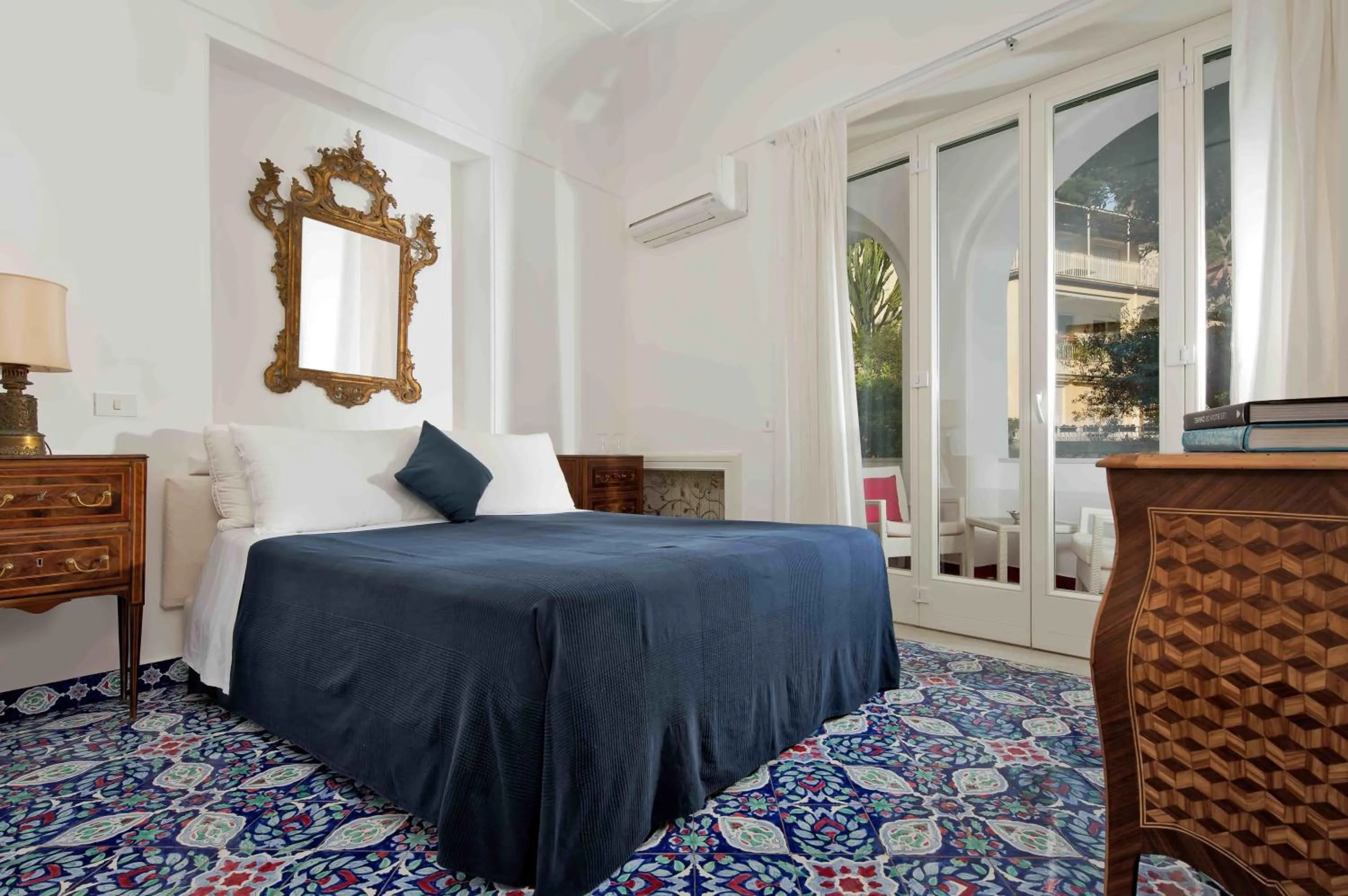 Bedroom, Bed in Villa Silia