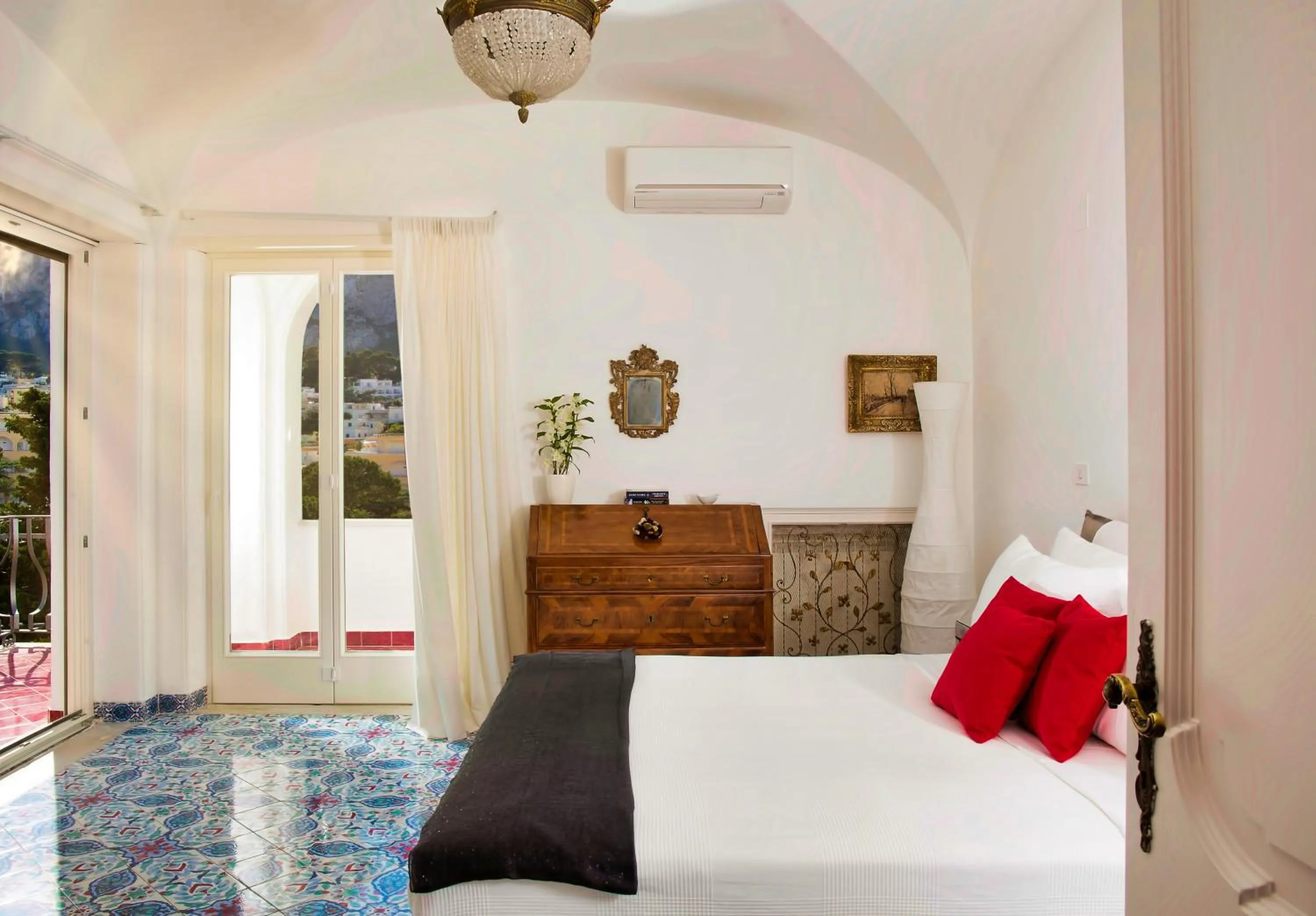 Bed in Villa Silia