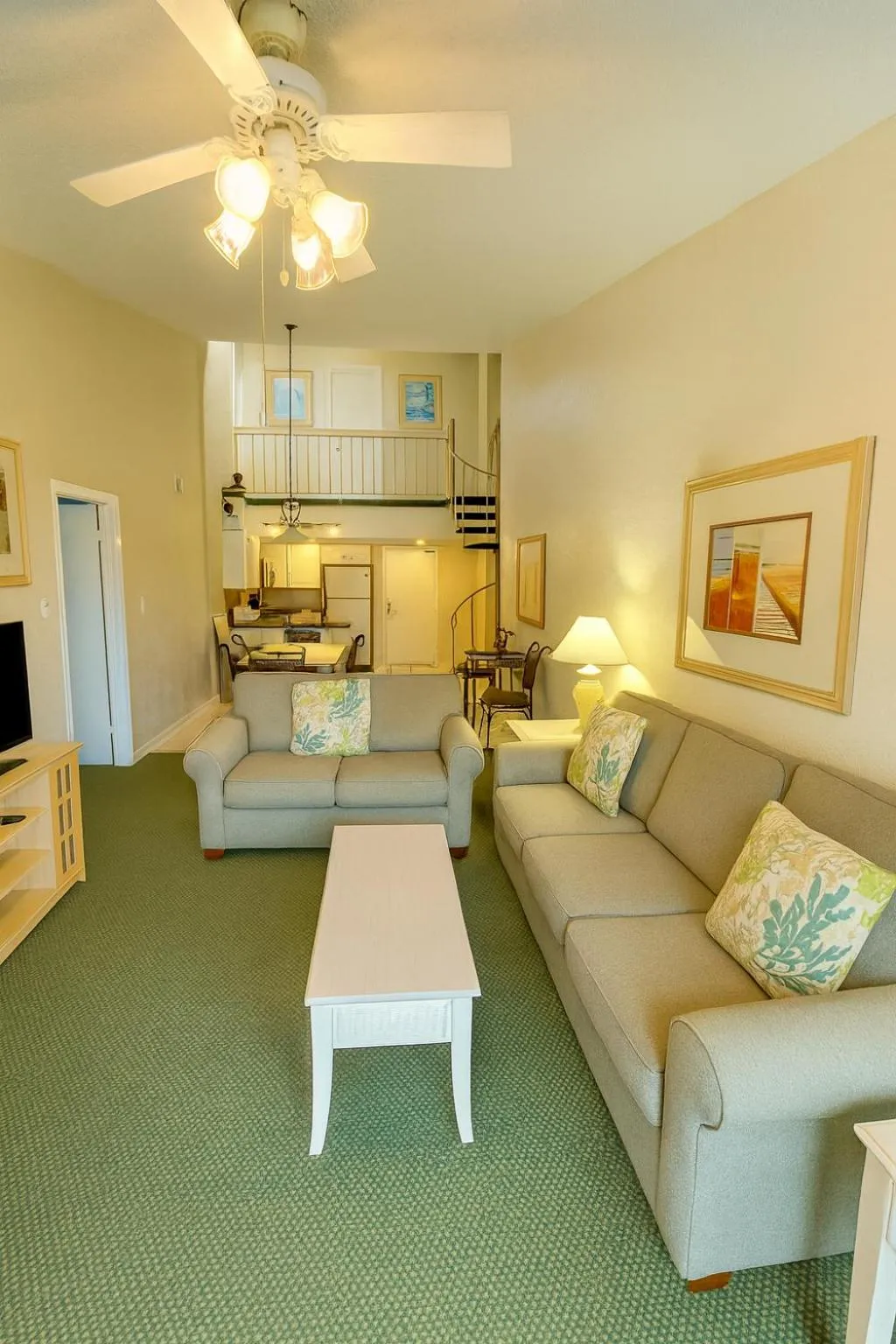 Living room in Players Club Resort