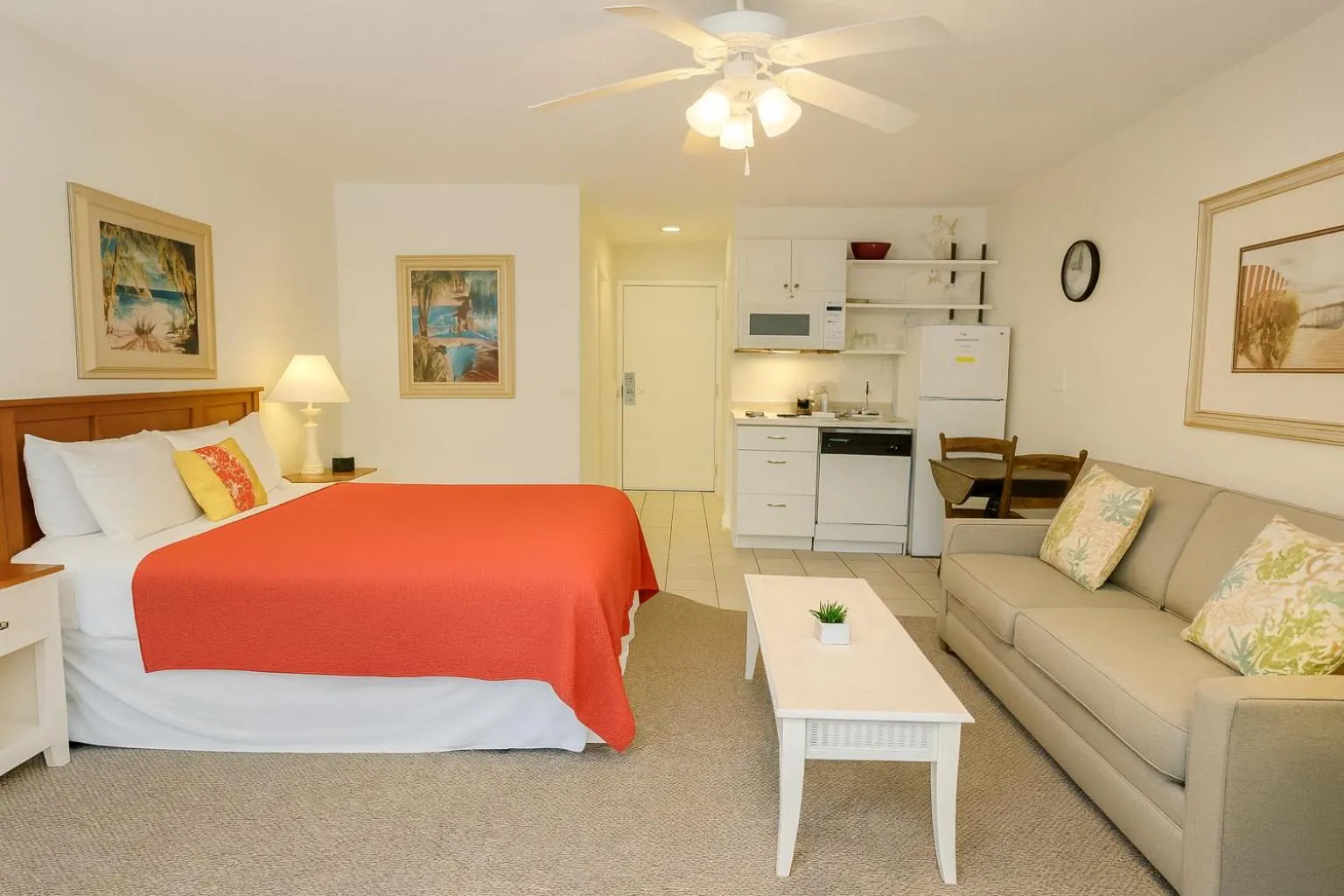 Bed in Players Club Resort