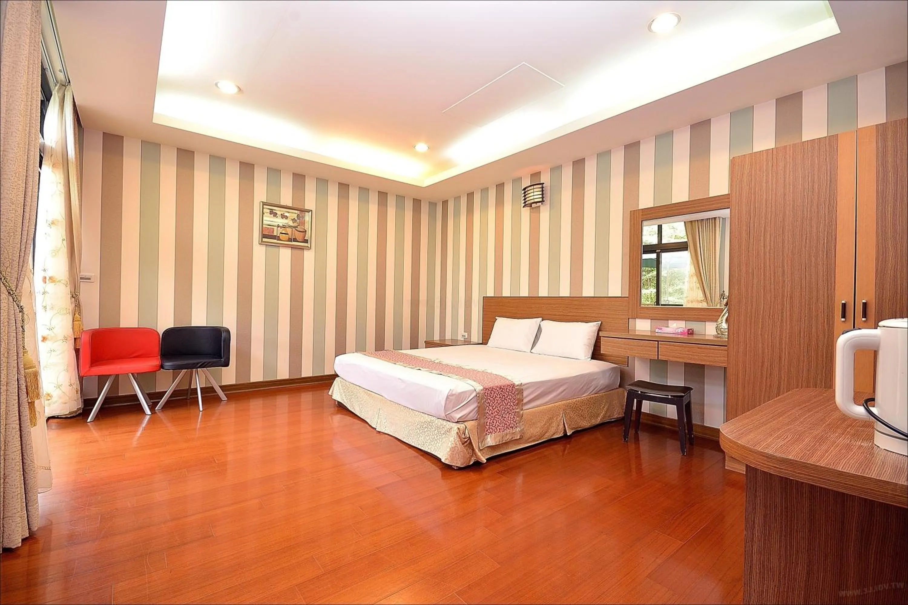 Photo of the whole room, Bed in Sitou Peach Villa B&B