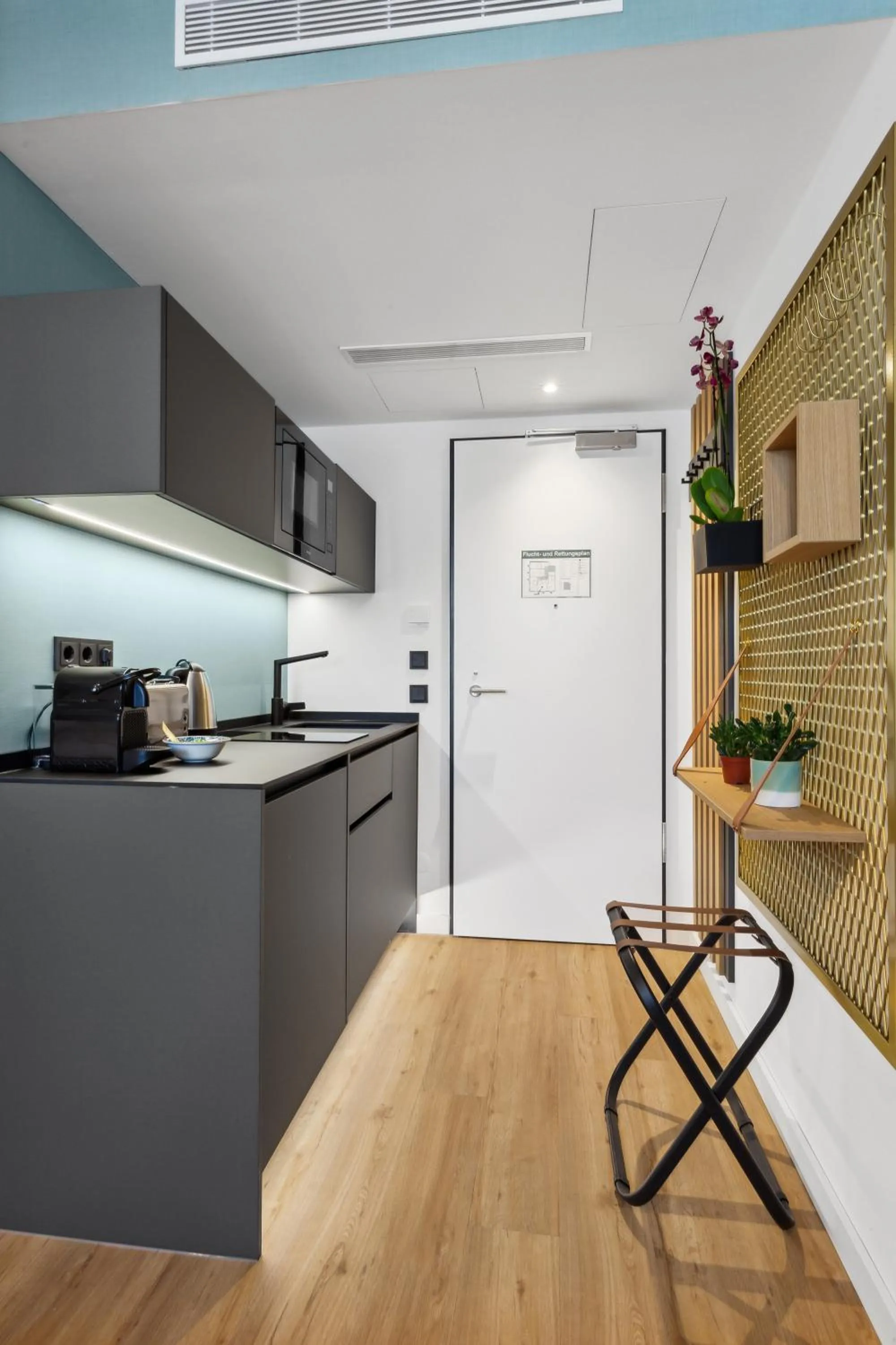 Kitchen or kitchenette in Nena Apartments München City