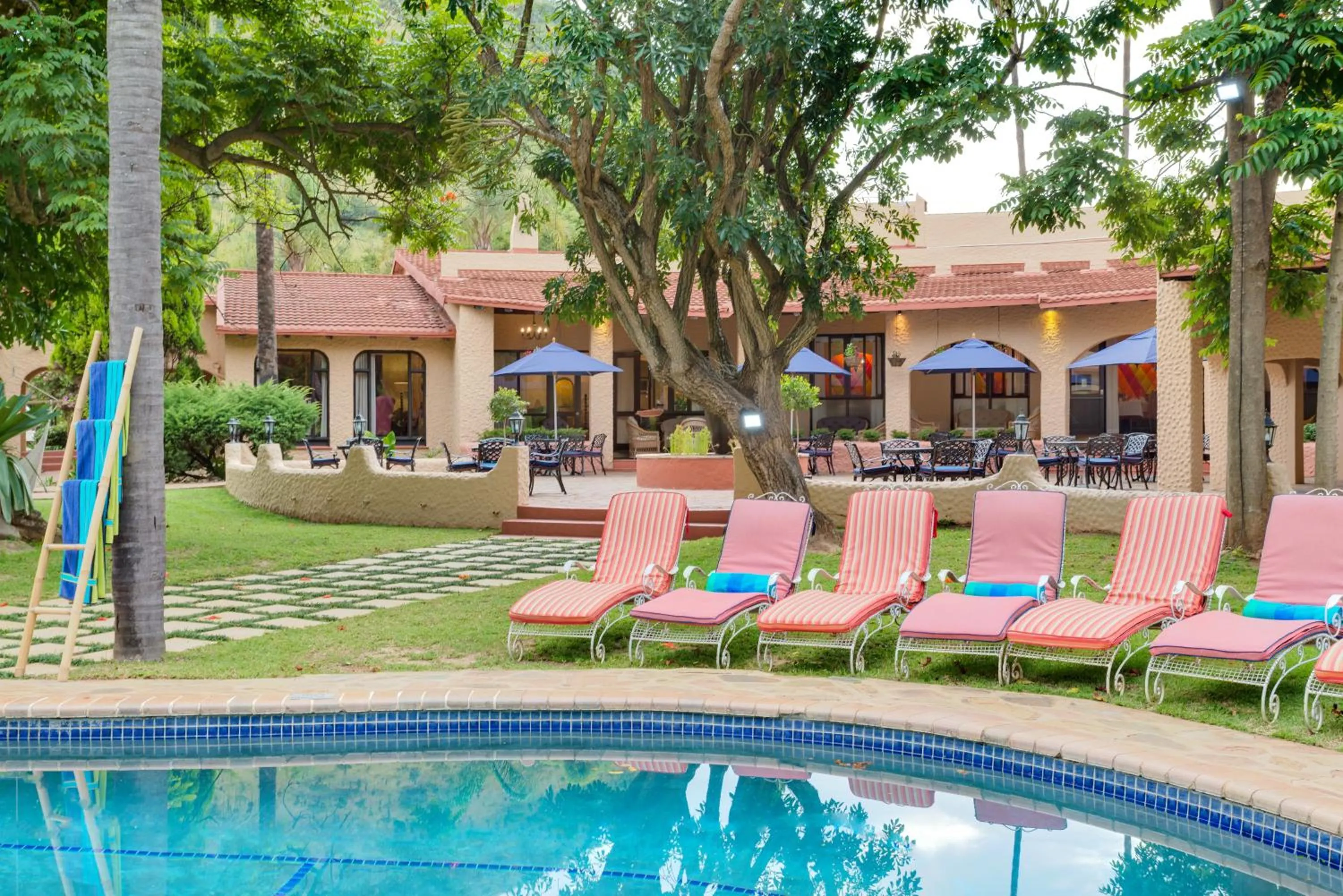 Garden view in Malaga Hotel
