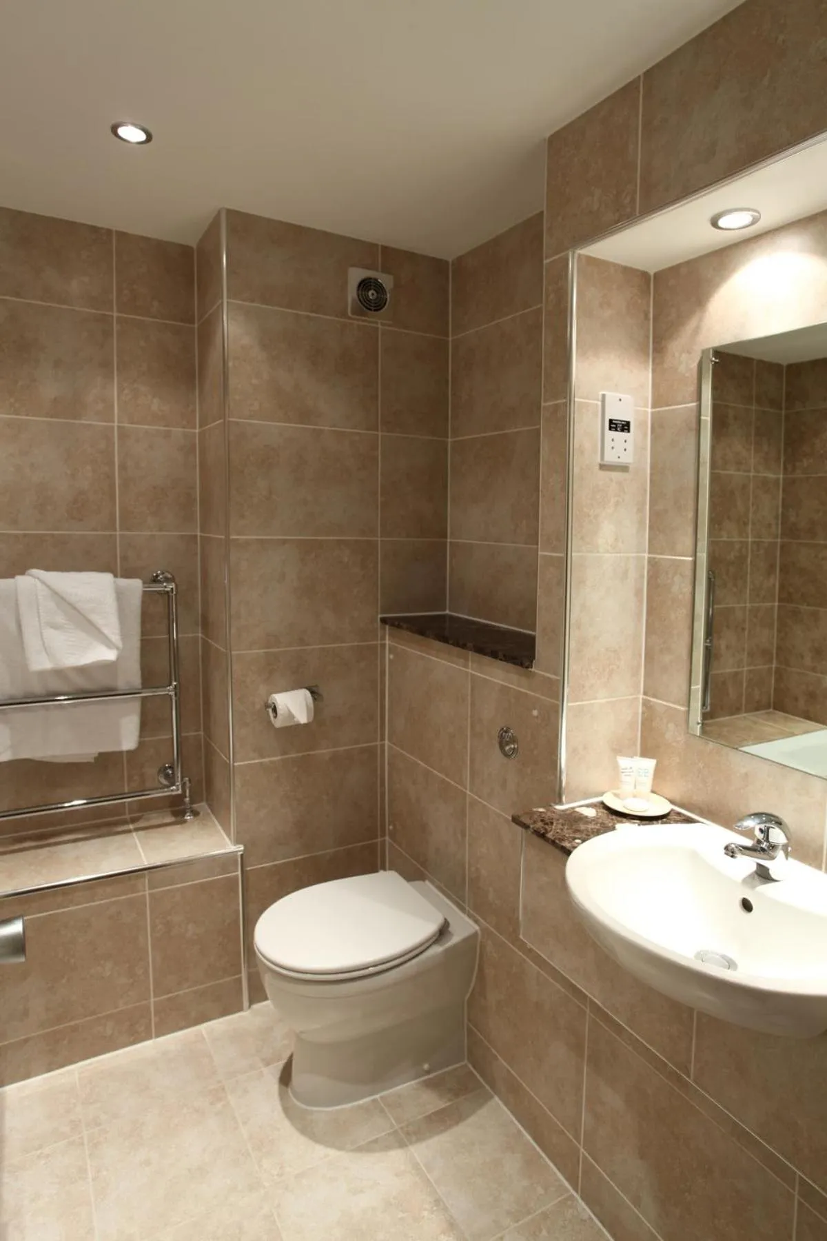 Bathroom in Best Western Premier Heronston Hotel & Spa