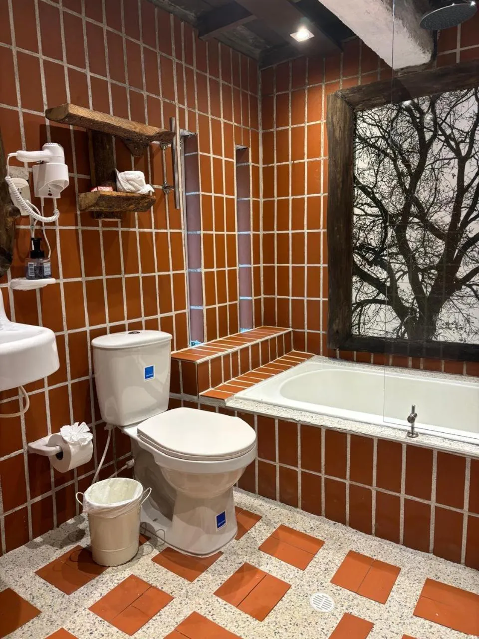 Bathroom in Finca Campestre La Adelita B&B