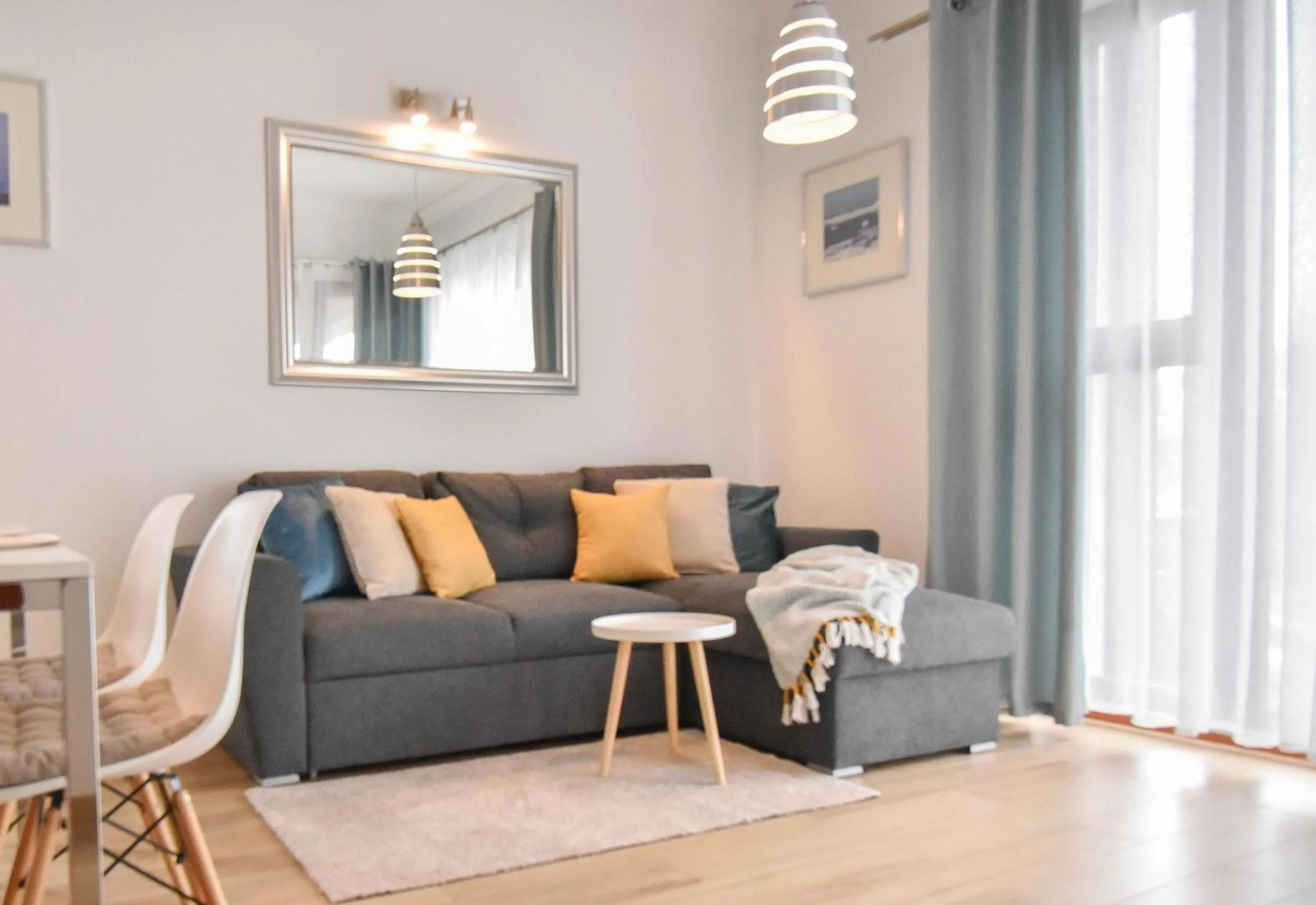 Living room in Apartamenty Na Wyspie - Baltic Park - Apartamenty z sypialnią i parkingiem - ul Uzdrowiskowa 24-34