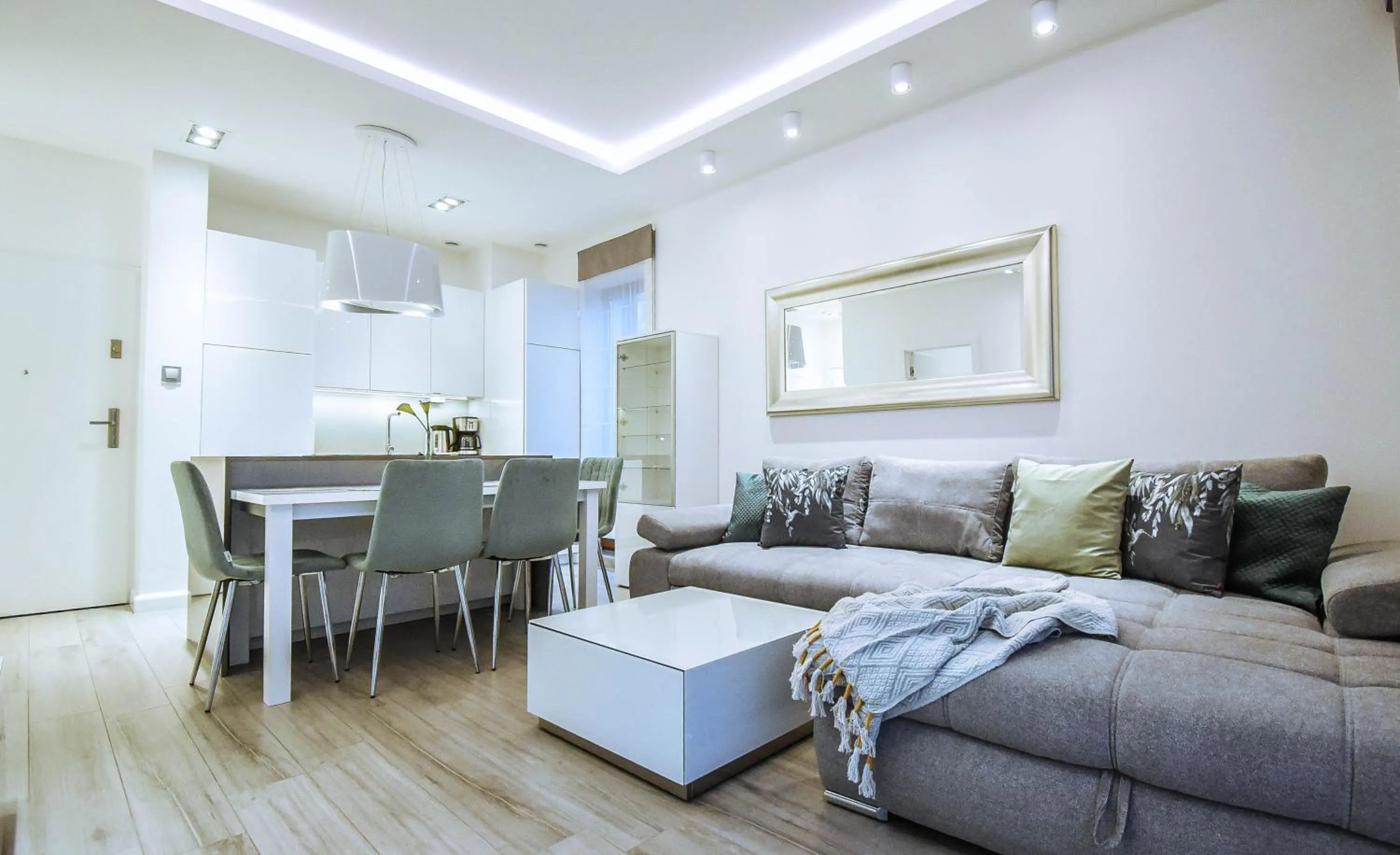 Living room in Apartamenty Na Wyspie - Baltic Park - Apartamenty z sypialnią i parkingiem - ul Uzdrowiskowa 24-34
