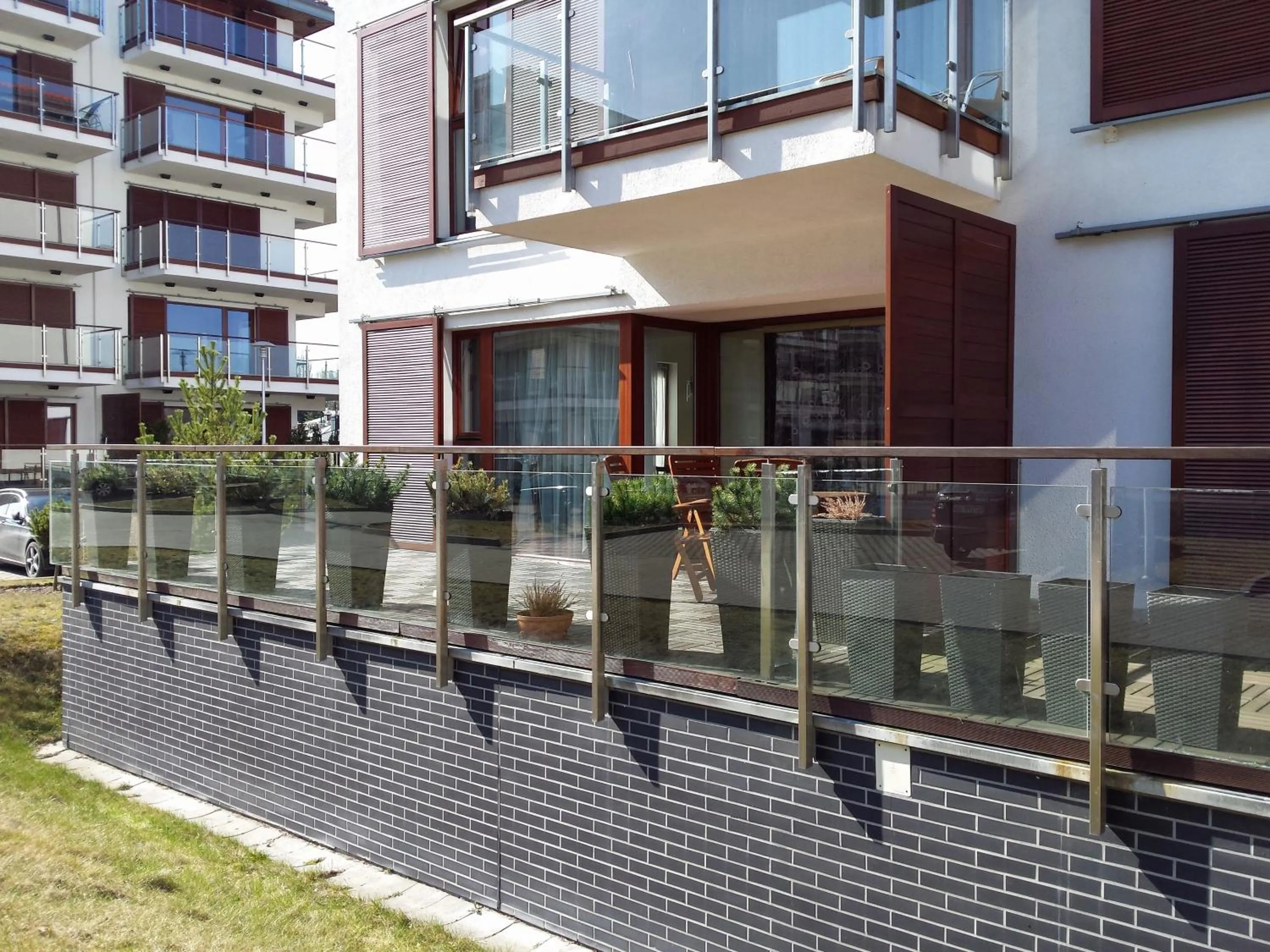 Property building in Apartamenty Na Wyspie - Baltic Park - Apartamenty z sypialnią i parkingiem - ul Uzdrowiskowa 24-34