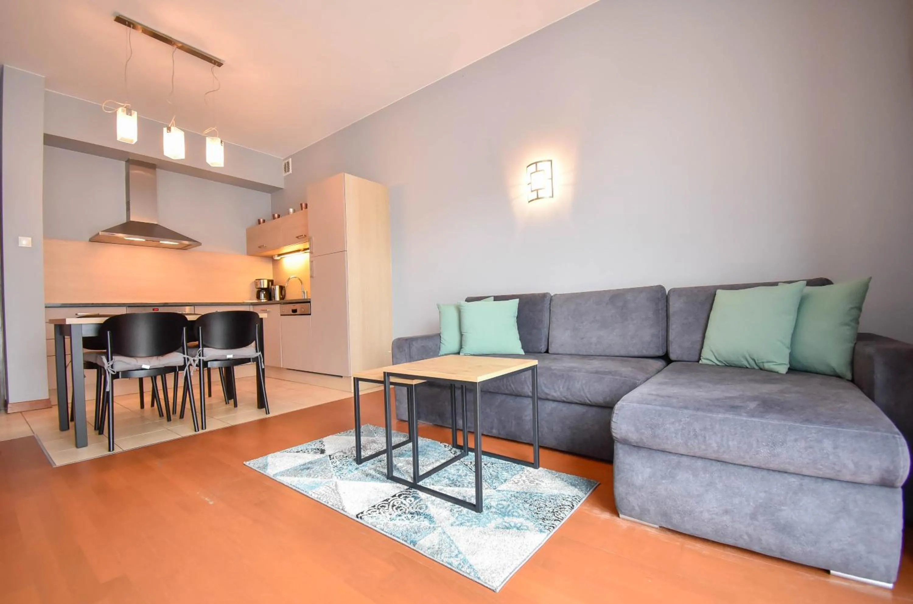 Living room in Apartamenty Na Wyspie - Baltic Park - Apartamenty z sypialnią i parkingiem - ul Uzdrowiskowa 24-34