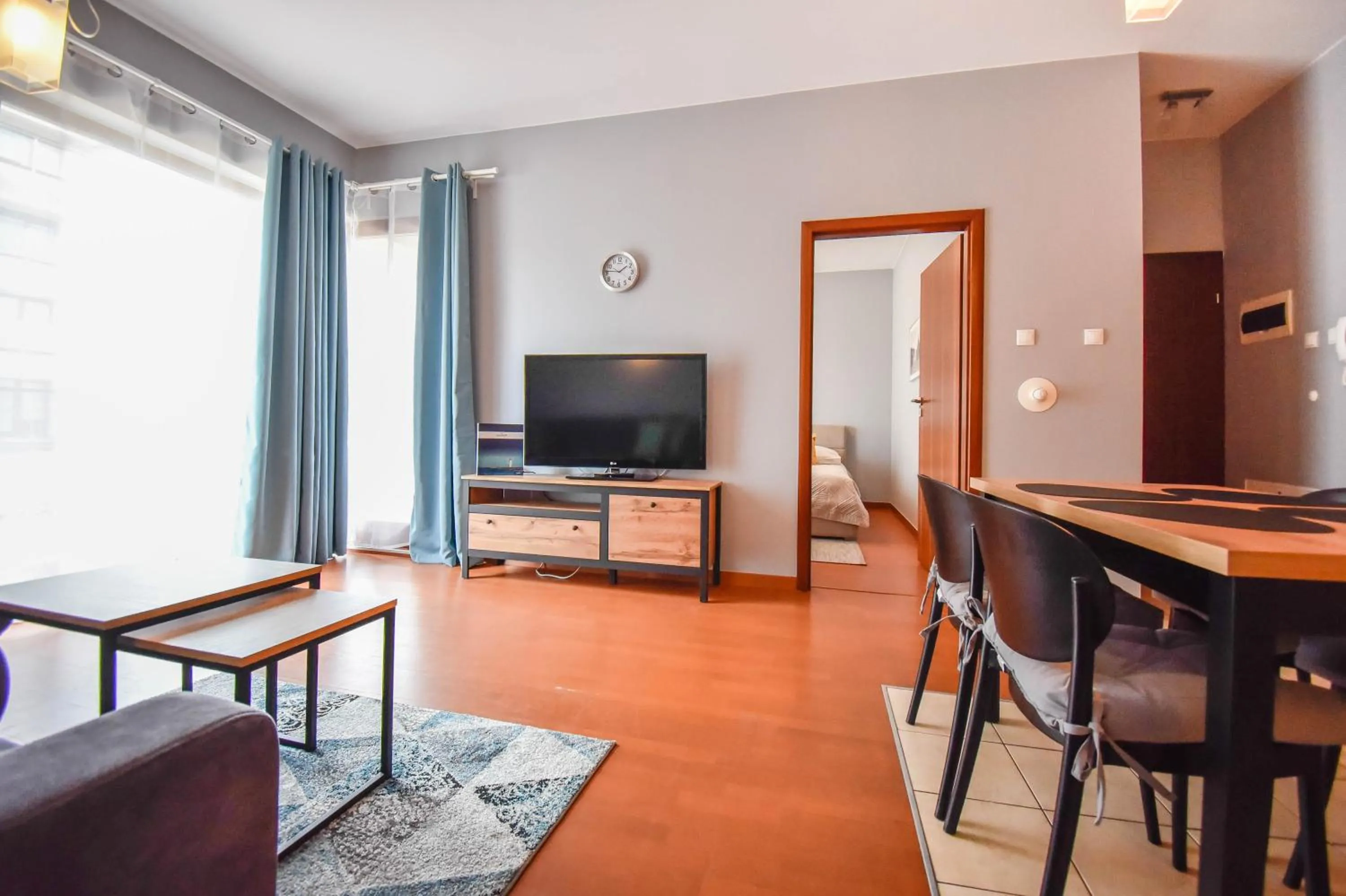 TV and multimedia in Apartamenty Na Wyspie - Baltic Park - Apartamenty z sypialnią i parkingiem - ul Uzdrowiskowa 24-34