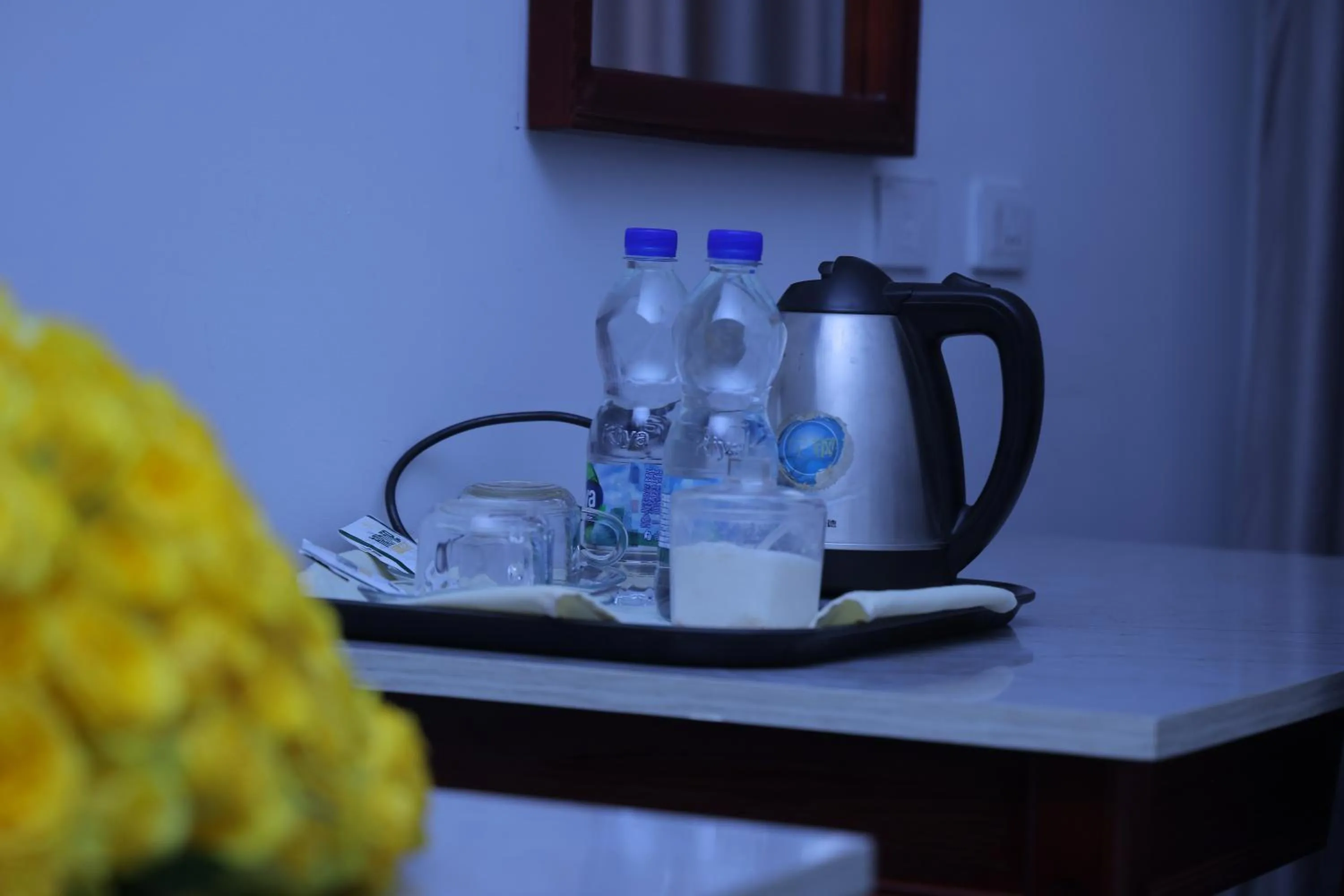 Coffee/tea facilities in Trinity Hotel