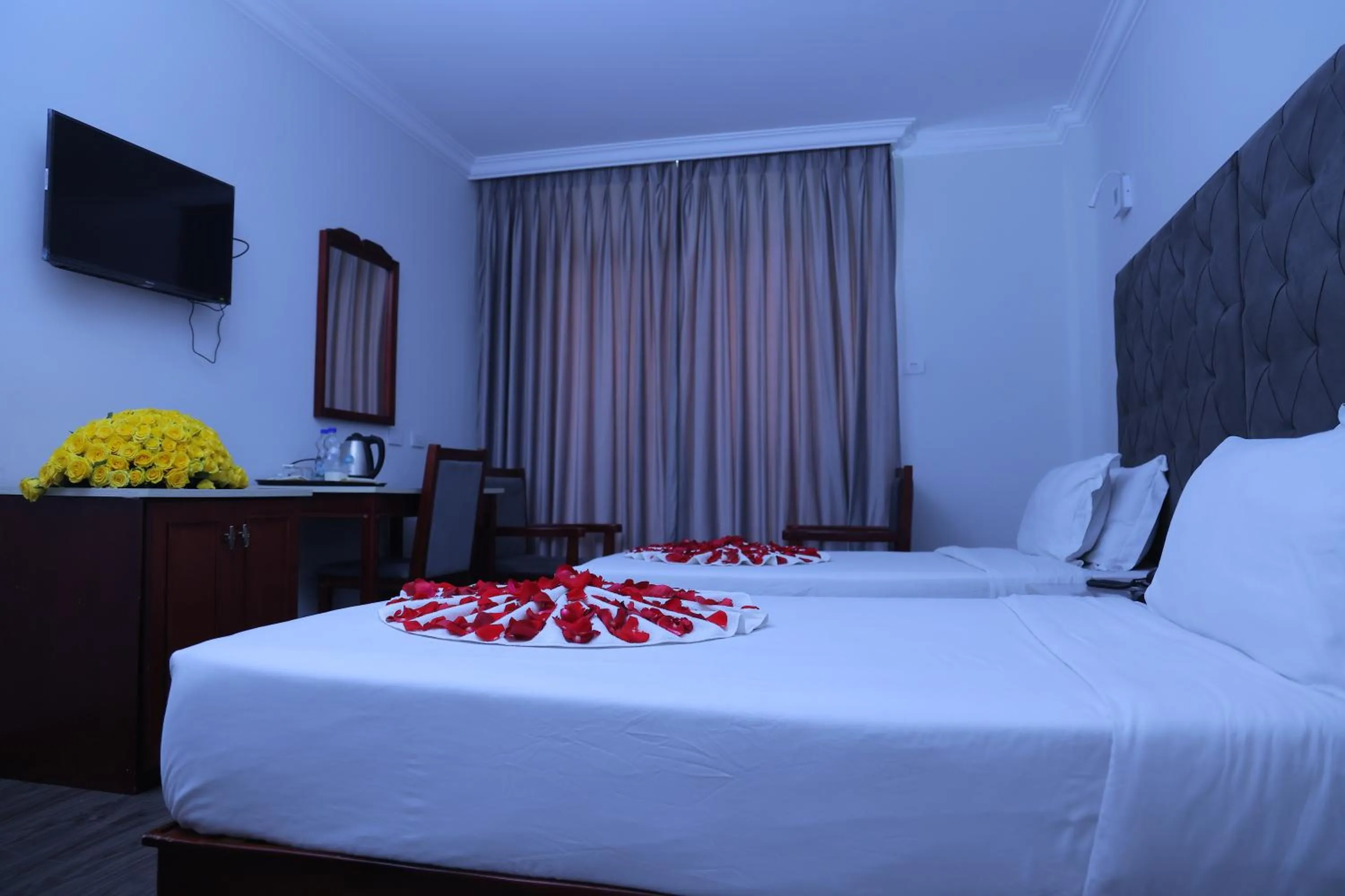 Bed in Trinity Hotel