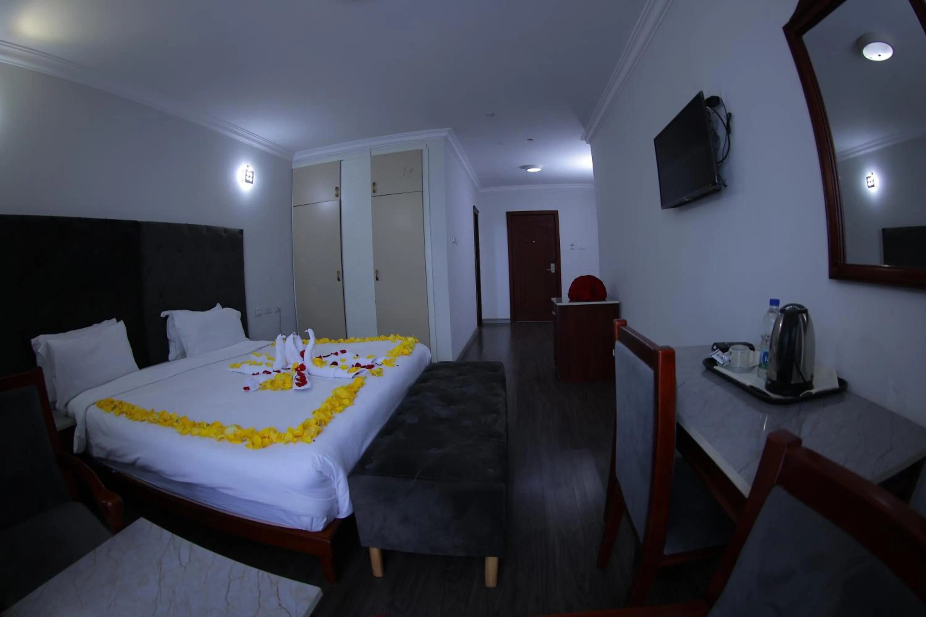 Bed in Trinity Hotel