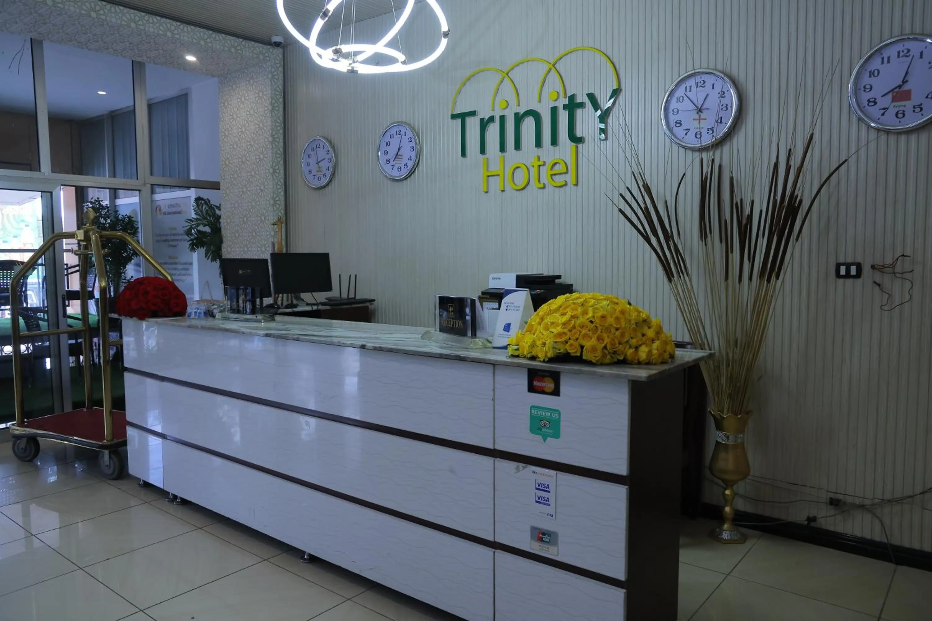 Property logo or sign in Trinity Hotel