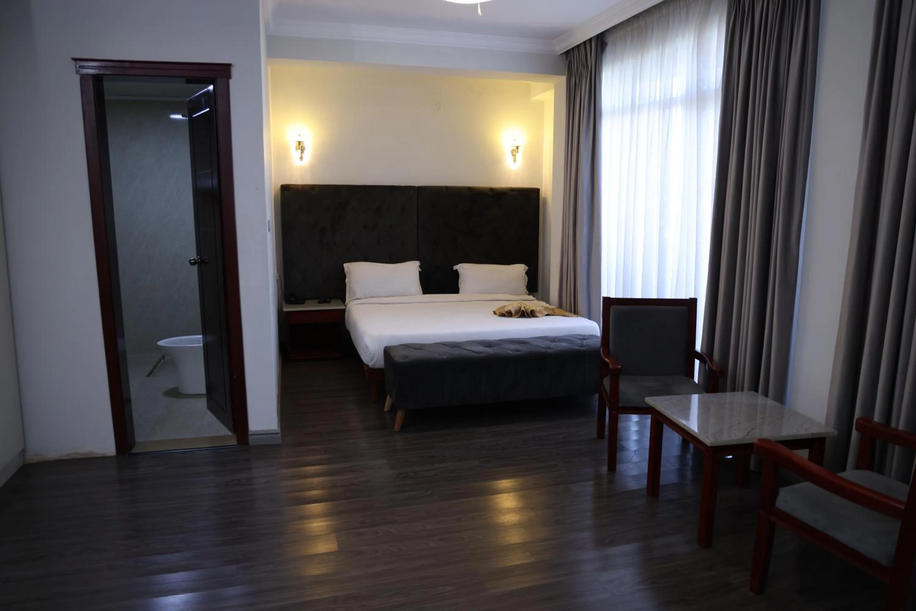 Bed in Trinity Hotel