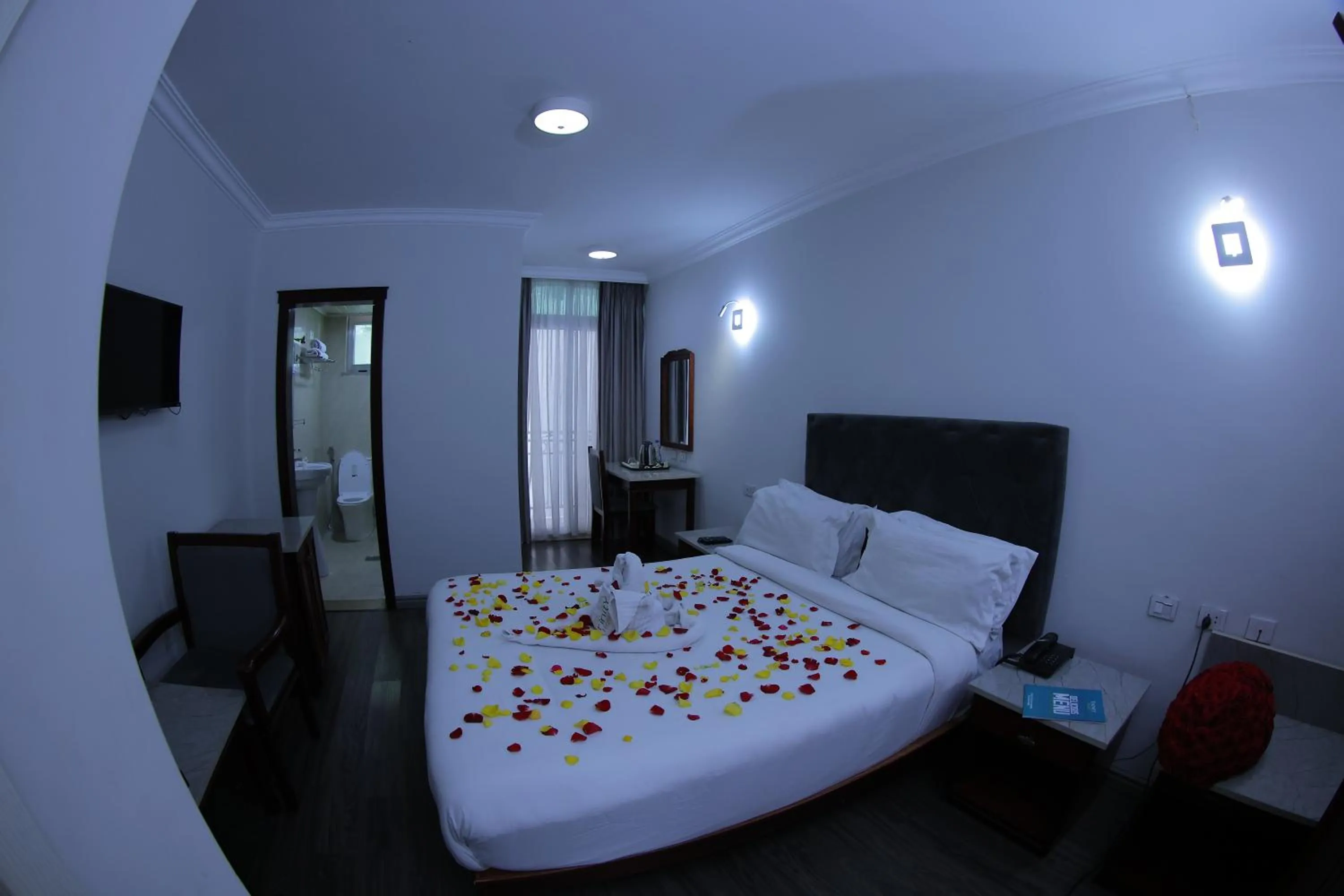 Bed in Trinity Hotel