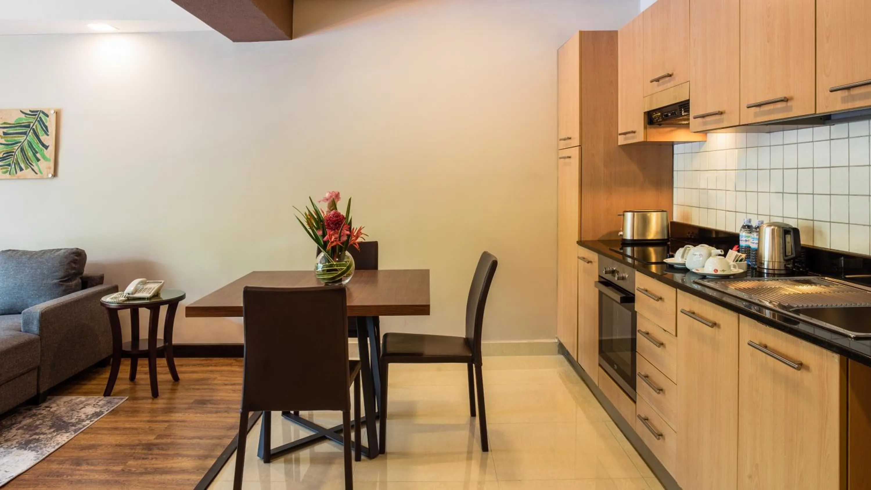 Kitchen or kitchenette in Kabira Country Club