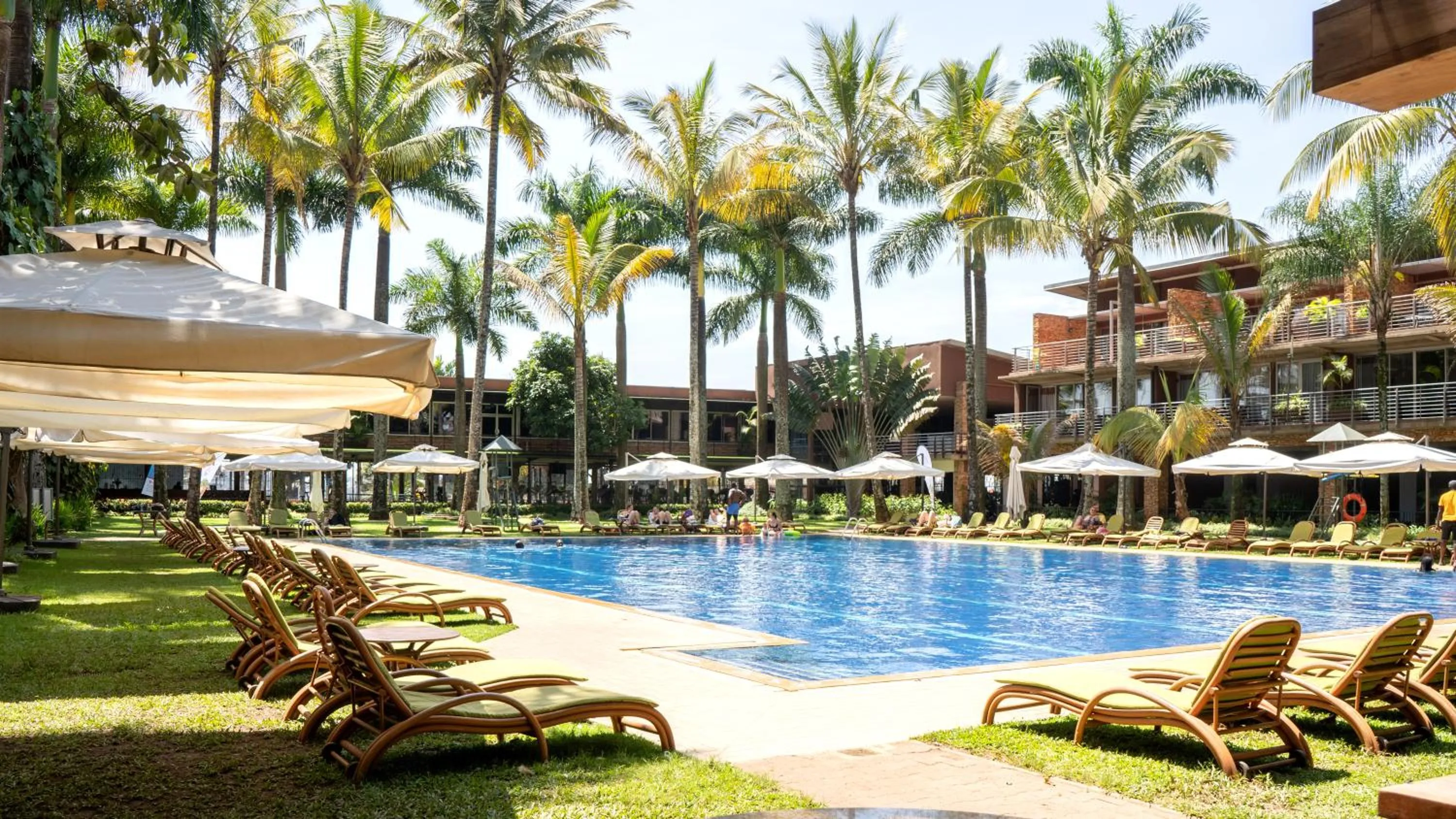 Swimming pool in Kabira Country Club