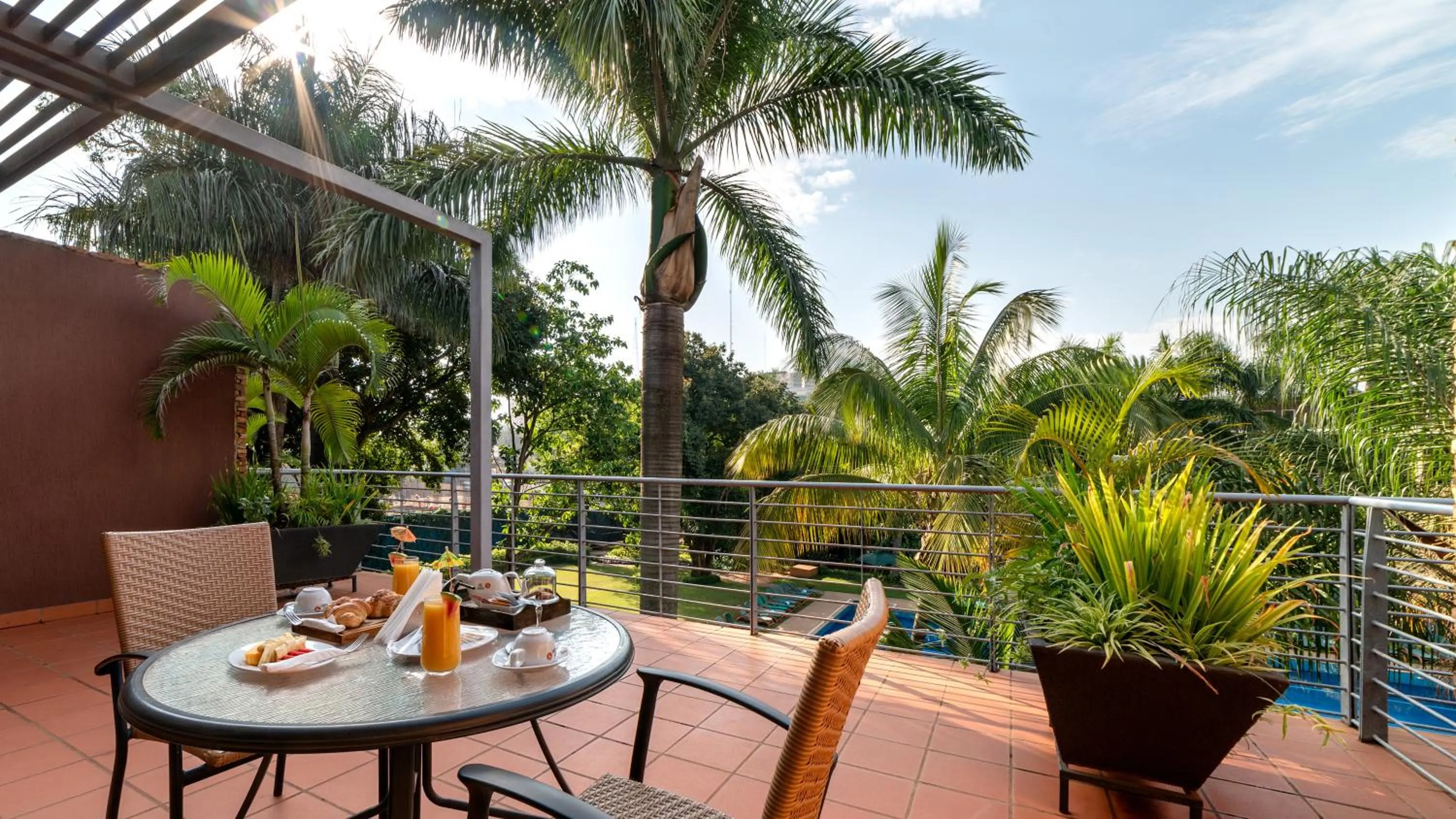 Patio in Kabira Country Club